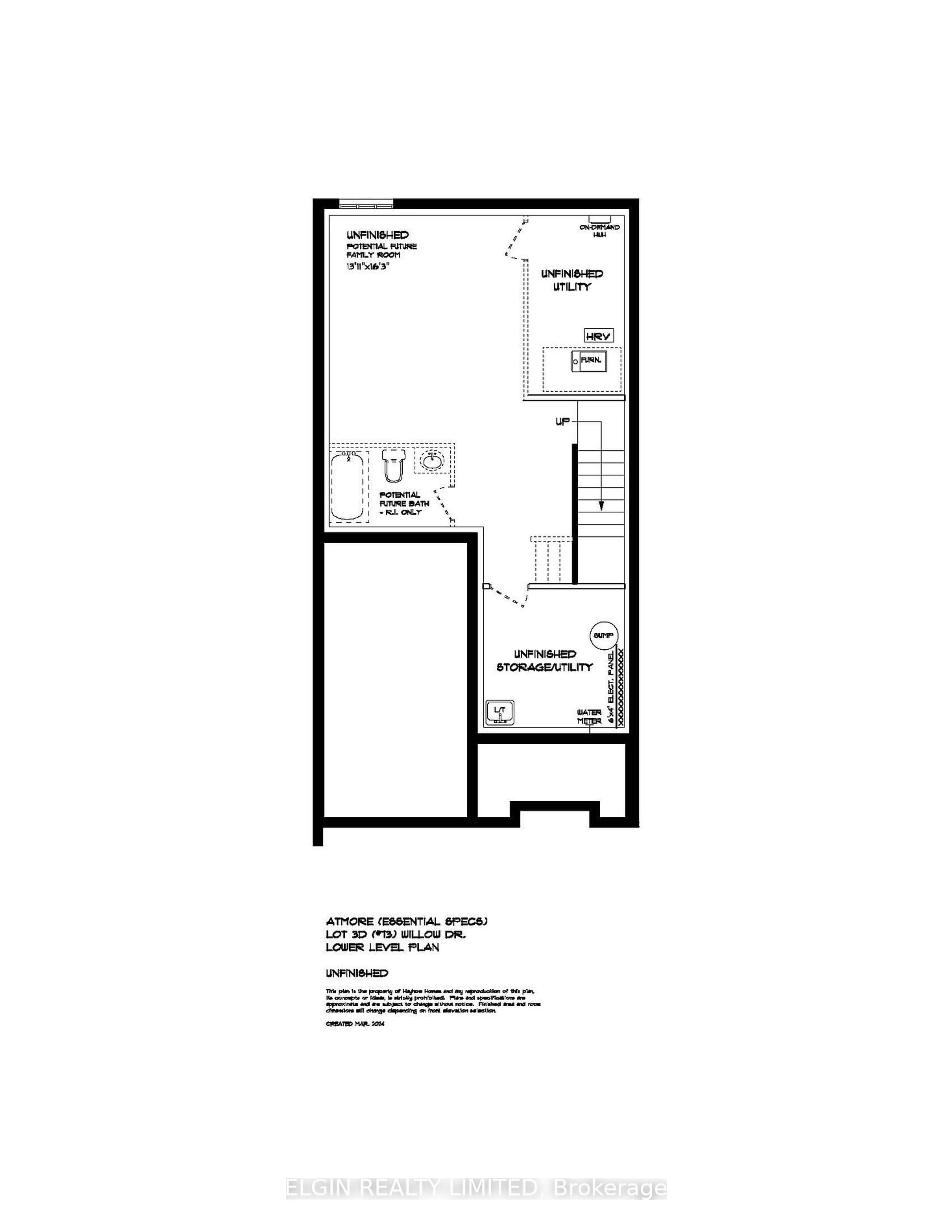 Floor plan for 73 Willow Dr, Aylmer Ontario N5H 0B9