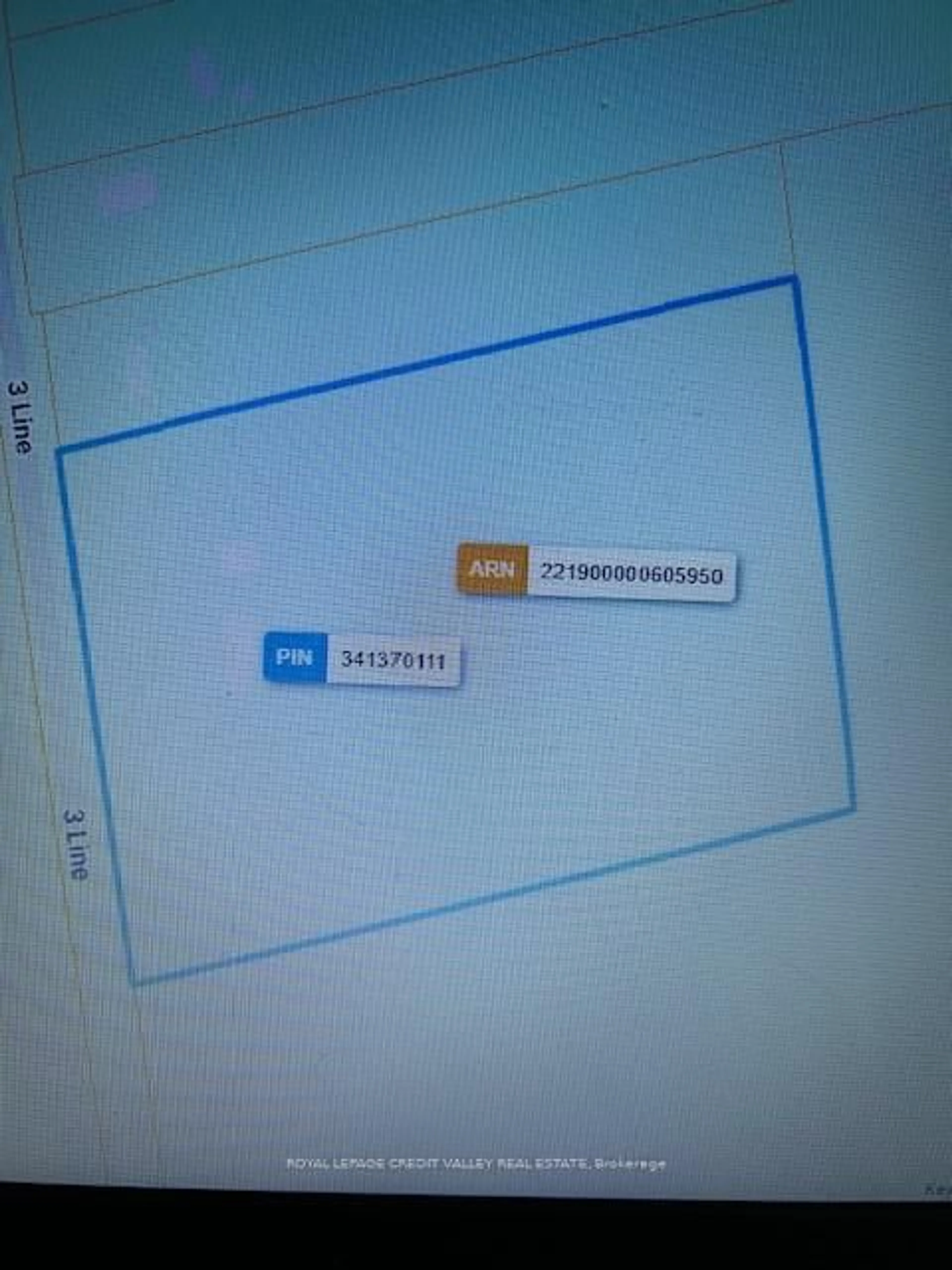 Picture of a map for 476345 3rd Line, Melancthon Ontario L9V 1T4