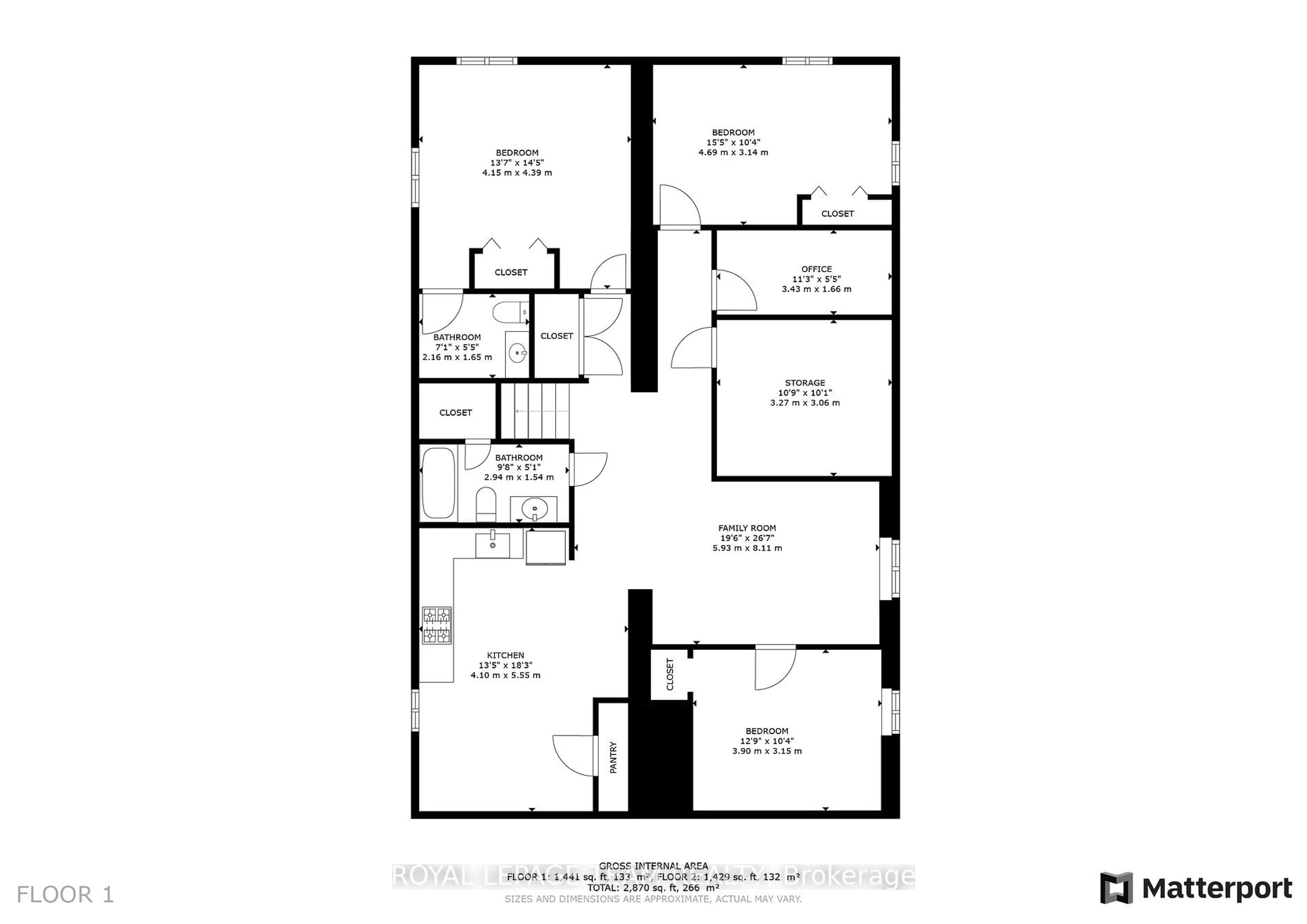 Floor plan for 564 Highcroft Ave, Westboro - Hampton Park Ontario K1Z 5J5