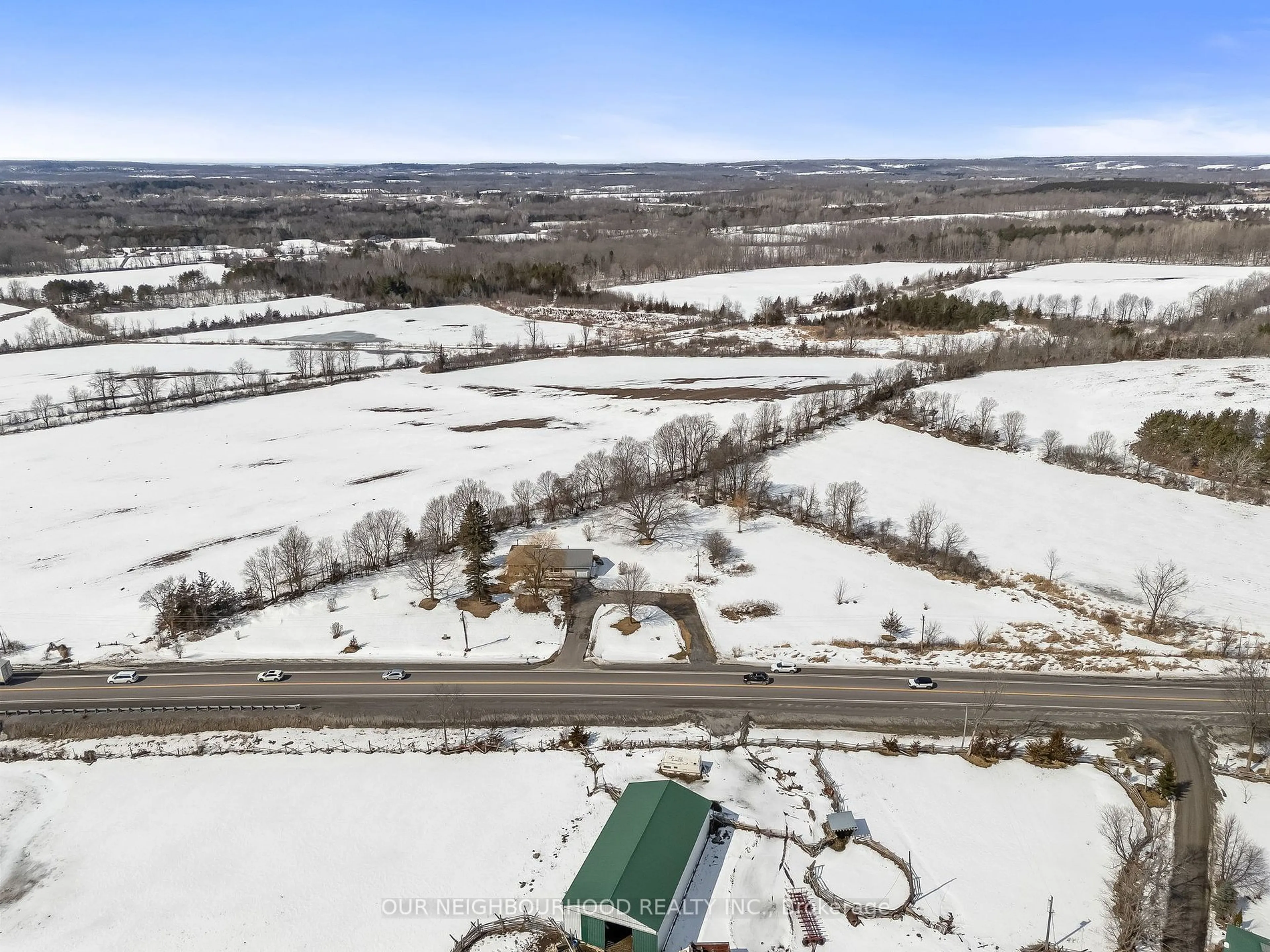 A pic from outside/outdoor area/front of a property/back of a property/a pic from drone, mountain view for 3213 37 Rd, Belleville Ontario K0K 2Y0