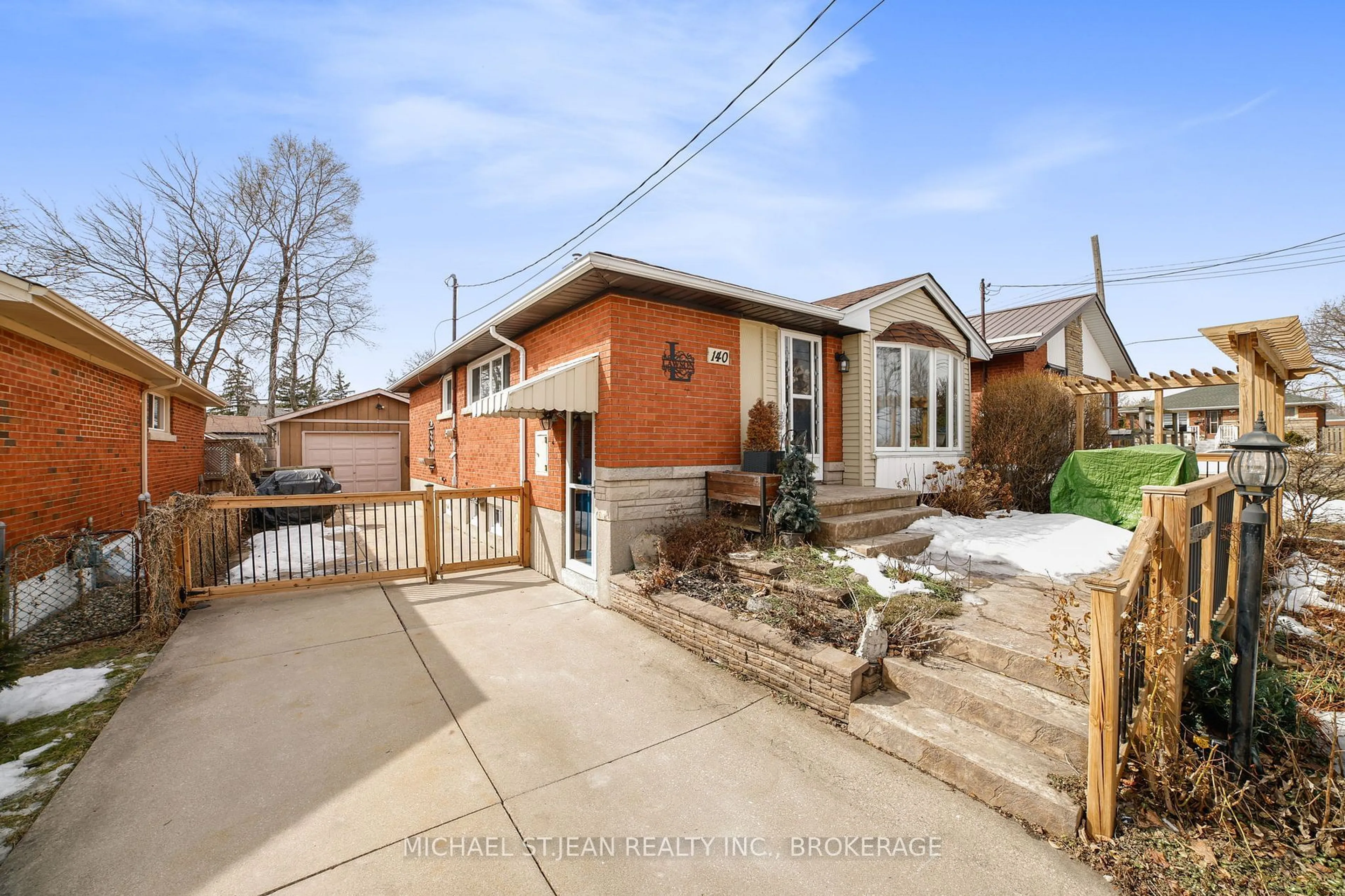 Home with brick exterior material, street for 140 Burkholder Dr, Hamilton Ontario L8V 2C9