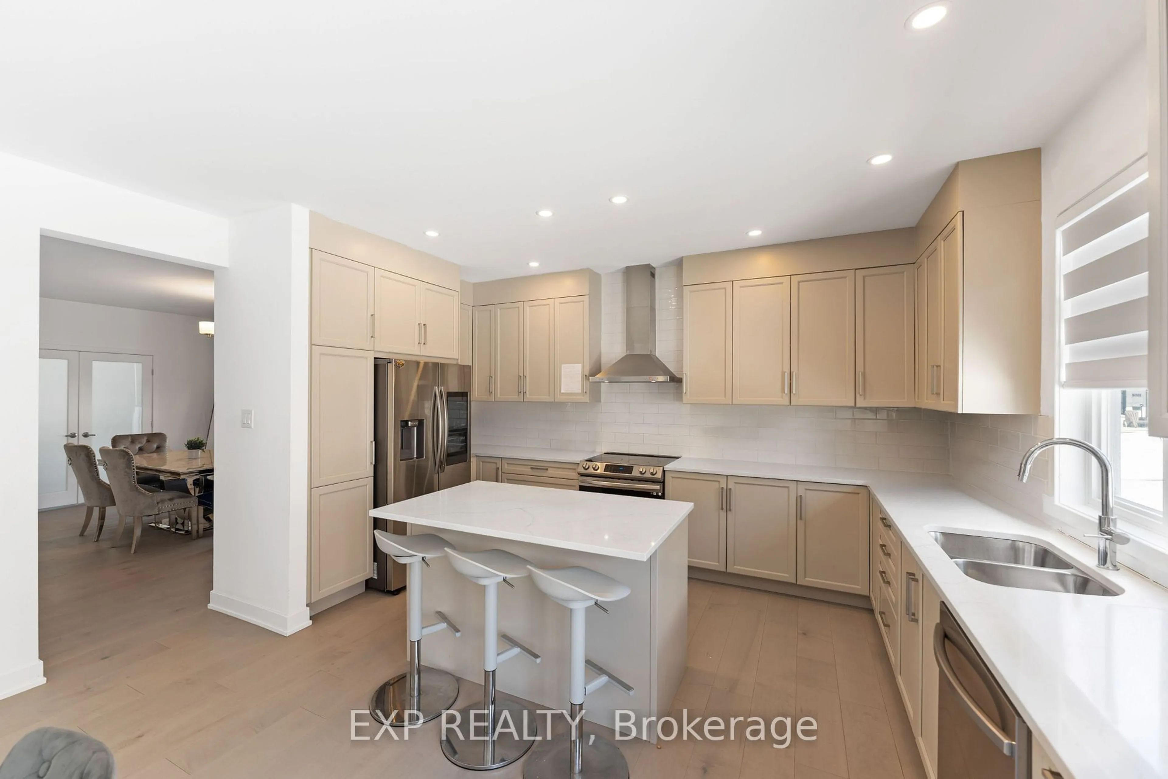 Open concept kitchen, ceramic/tile floor for 511 ADANE Way, Blossom Park - Airport and Area Ontario K4M 0L6