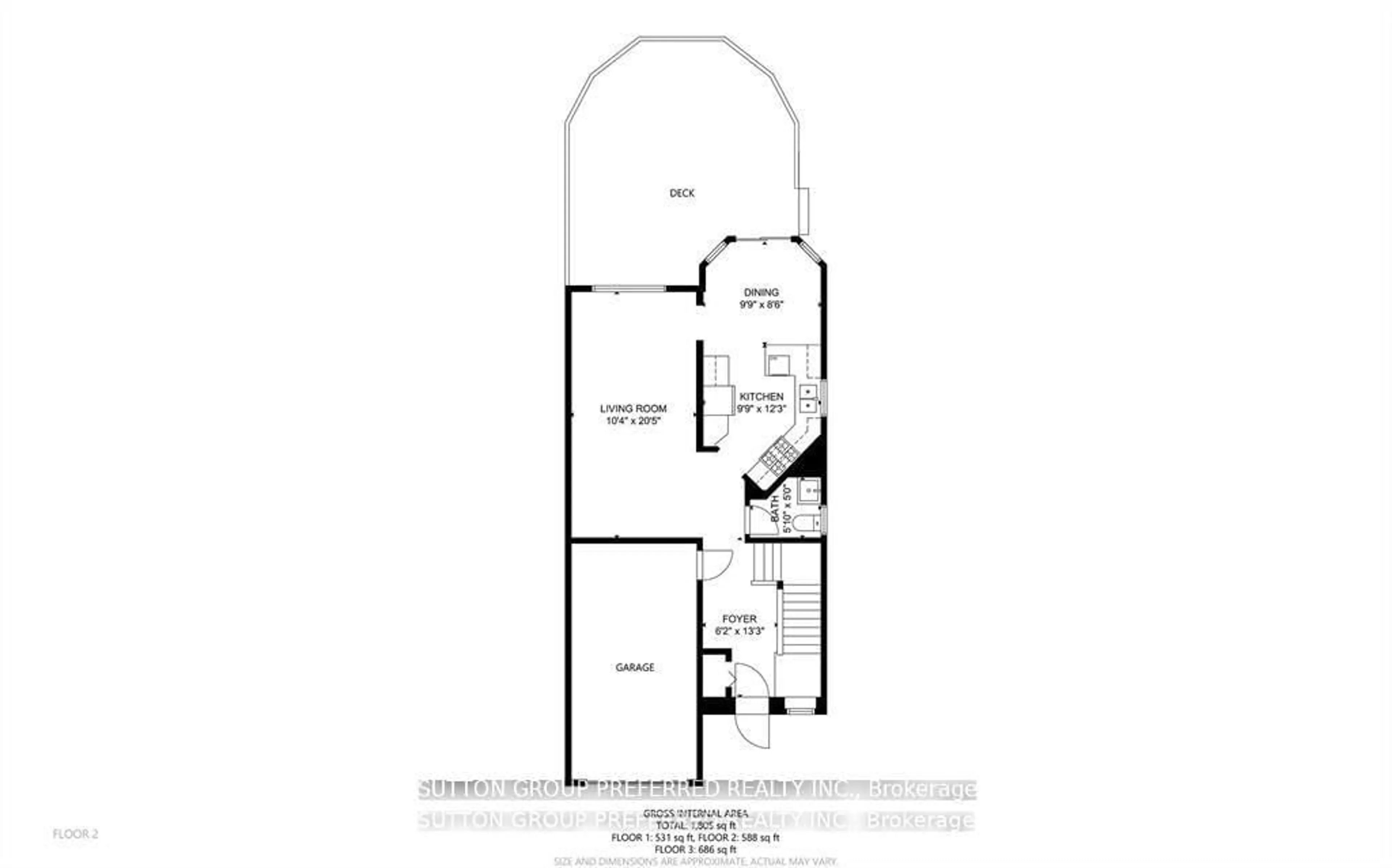 Floor plan for 140 Rossmore Crt, London South Ontario N6C 6B9