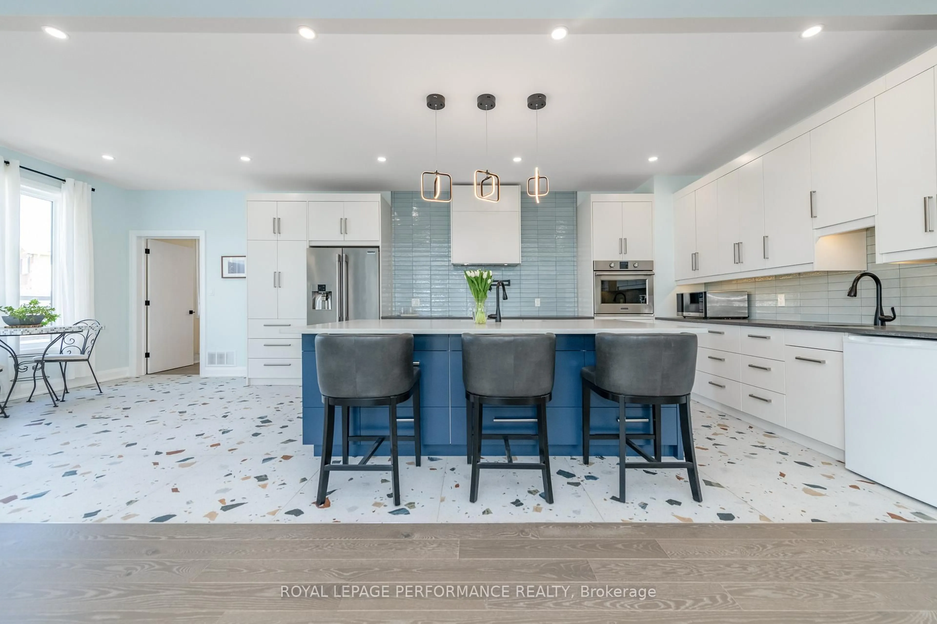 Contemporary kitchen, ceramic/tile floor for 106 James Cummings Ave, Ottawa Ontario K2H 8E2