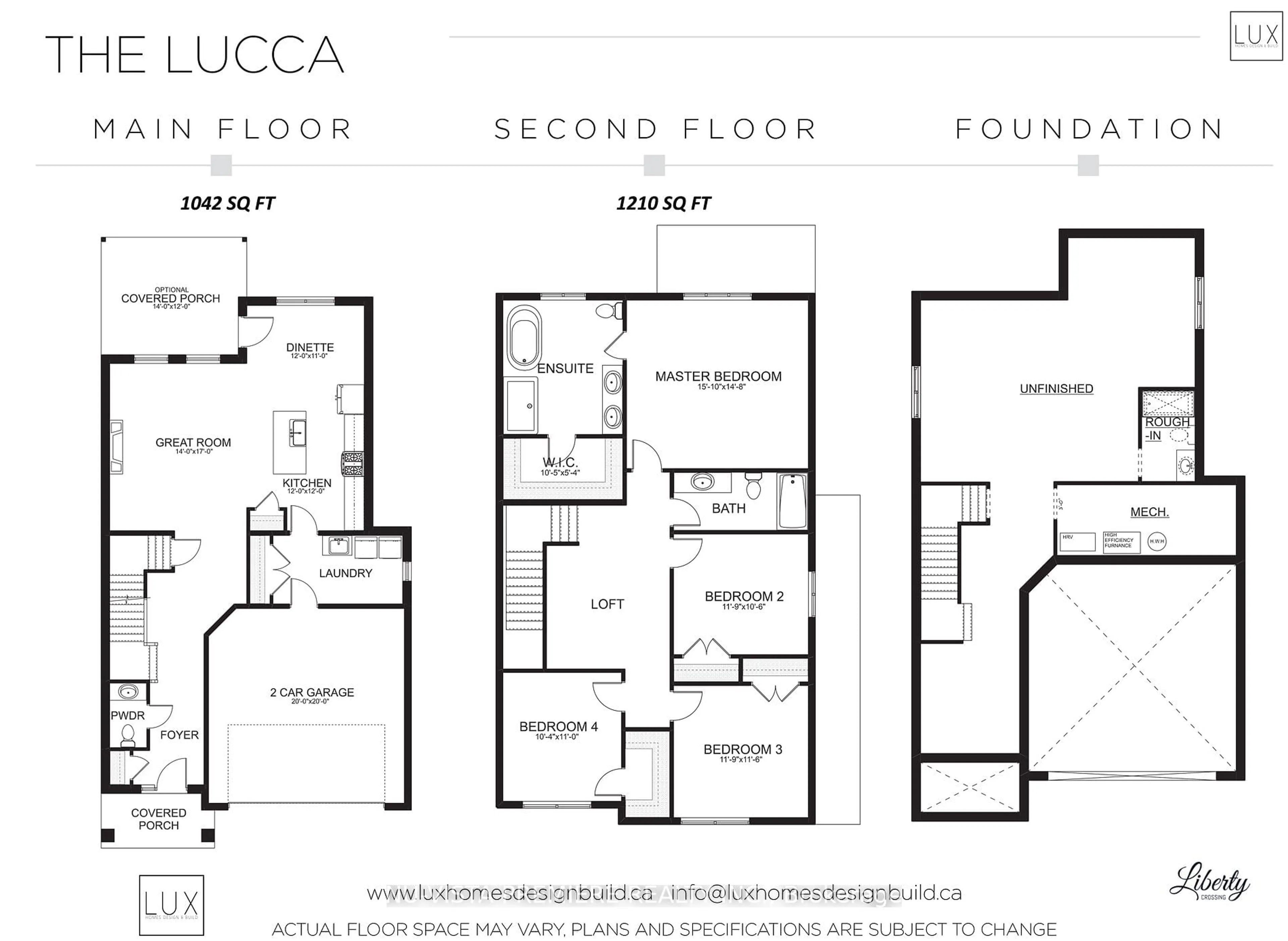 Floor plan for 4383 GREEN Bend, London Ontario N6P 0K9