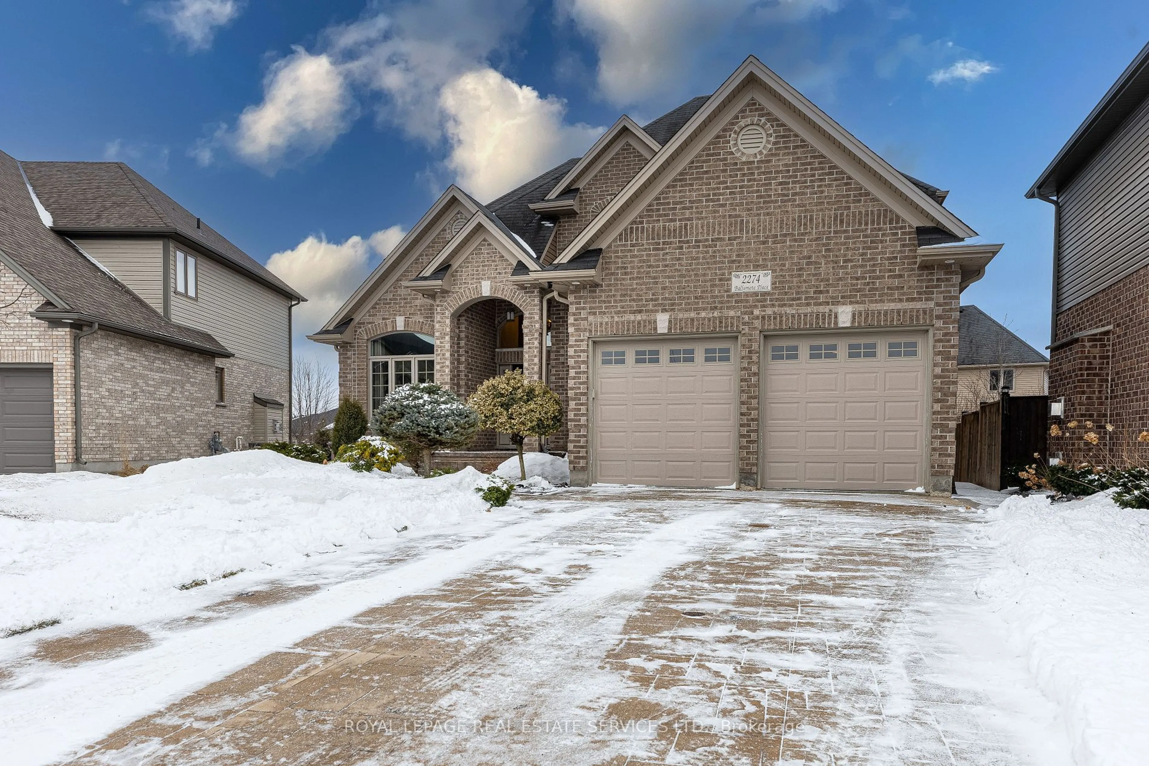 Home with brick exterior material, street for 2274 Ballymote Pl, London Ontario N5X 0J5