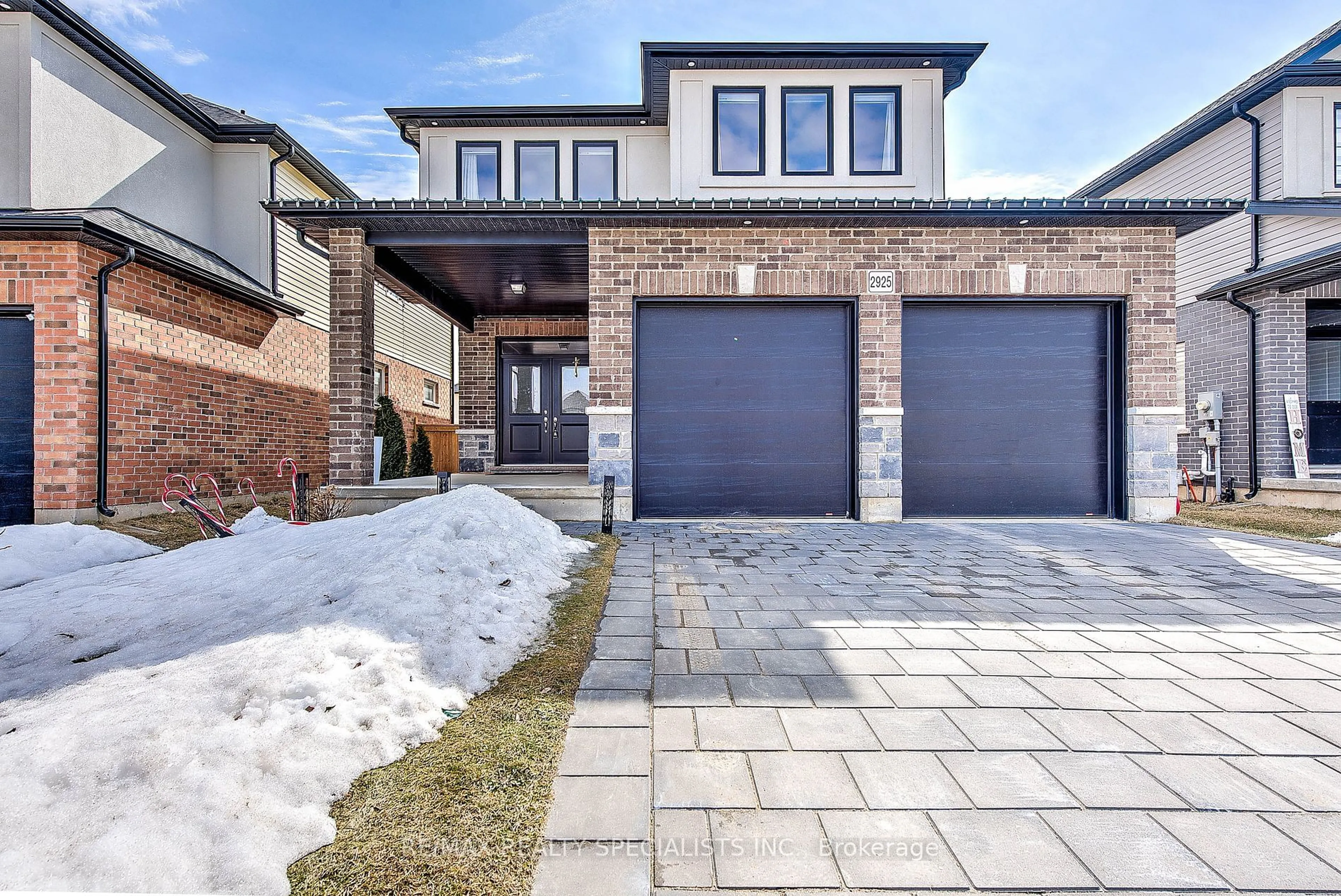 Home with brick exterior material, street for 2925 Lemieux Walk, London Ontario N6M 0H2