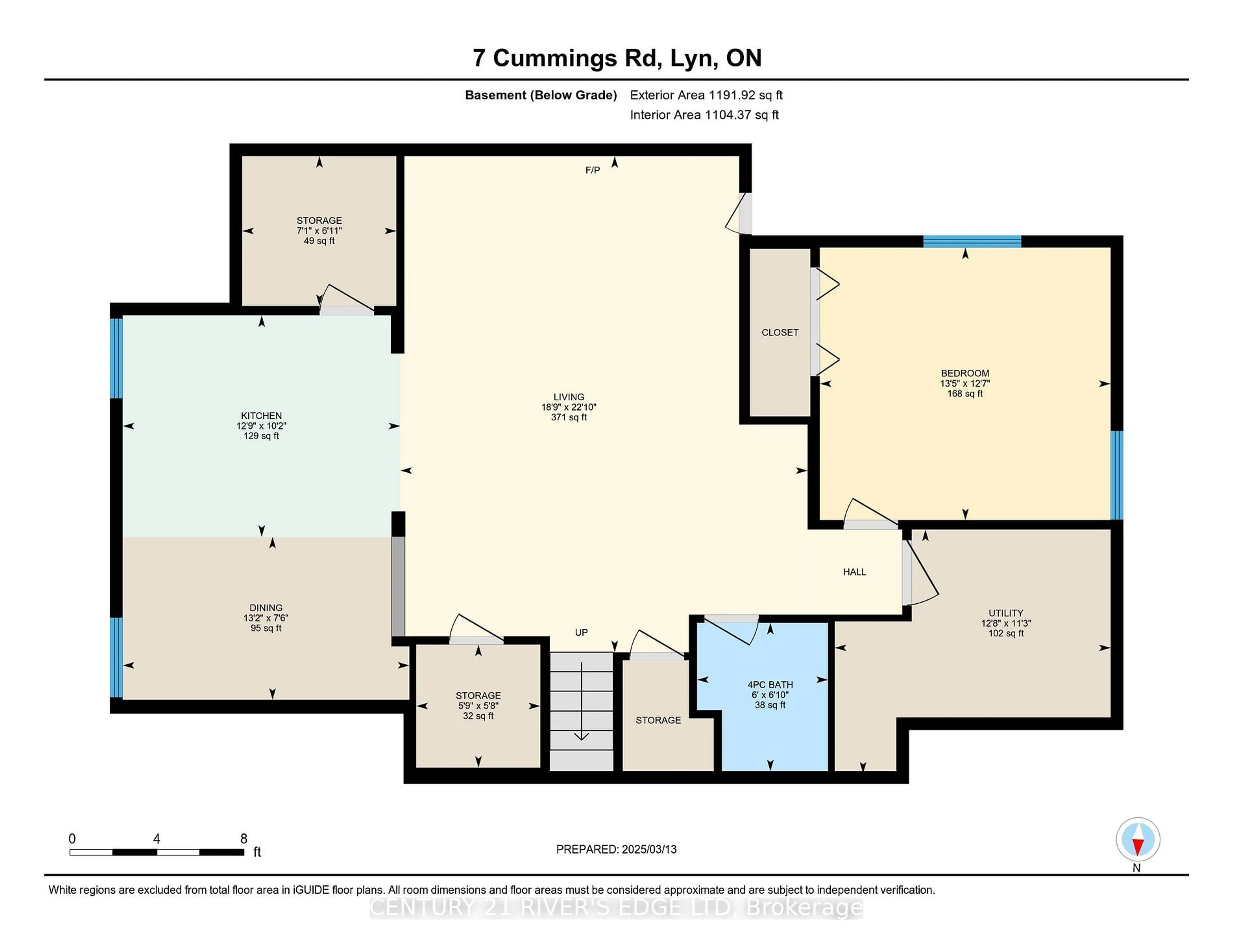 Floor plan for 7 Cummings Dr, Elizabethtown-Kitley Ontario K6T 1B4