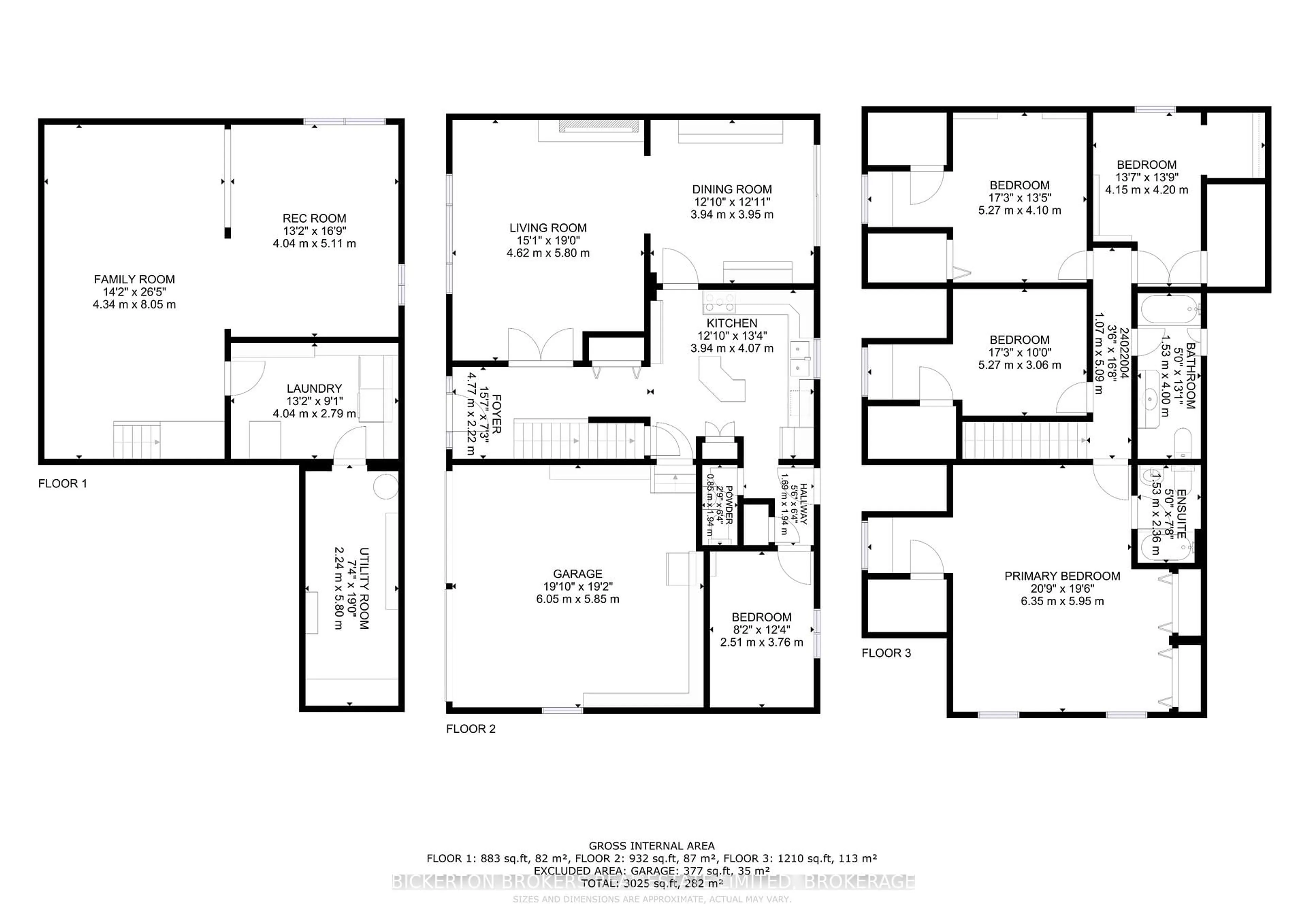Floor plan for 81 First Ave, Brockville Ontario K6V 3B1