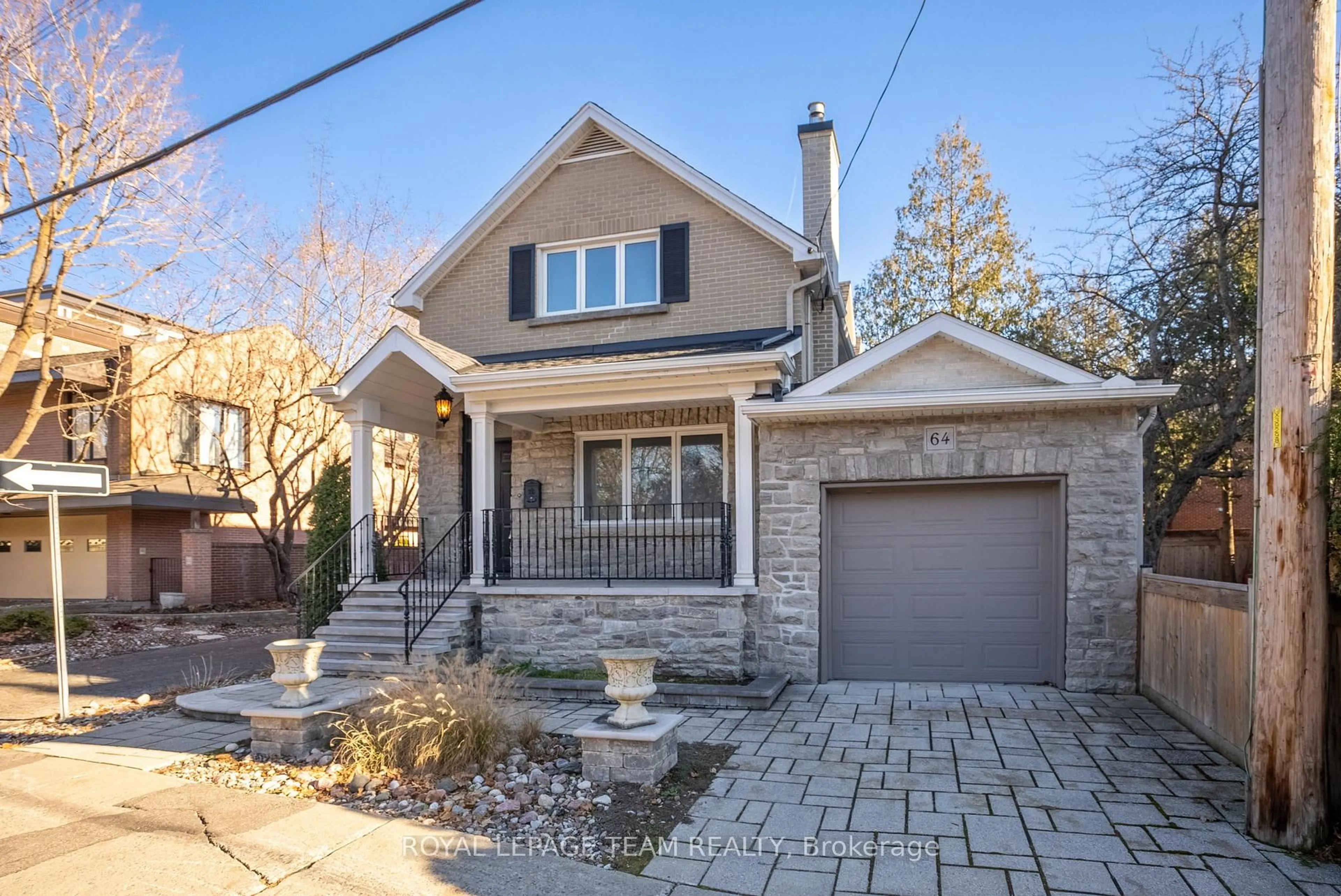 Home with brick exterior material, street for 64 Dufferin Rd, New Edinburgh - Lindenlea Ontario K1M 2A7