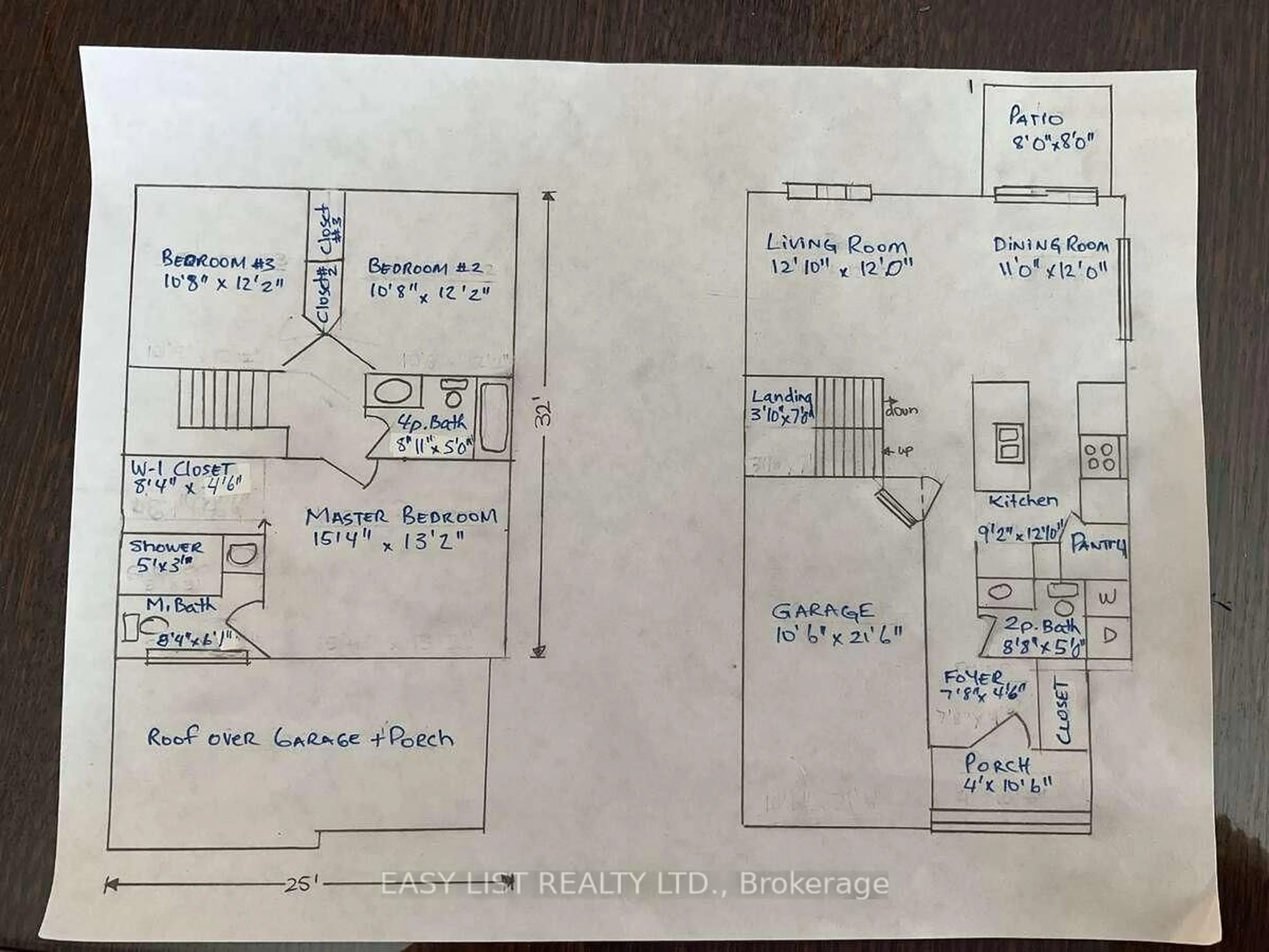 Floor plan for 306 Belfort Cres, Cornwall Ontario K6H 0H3