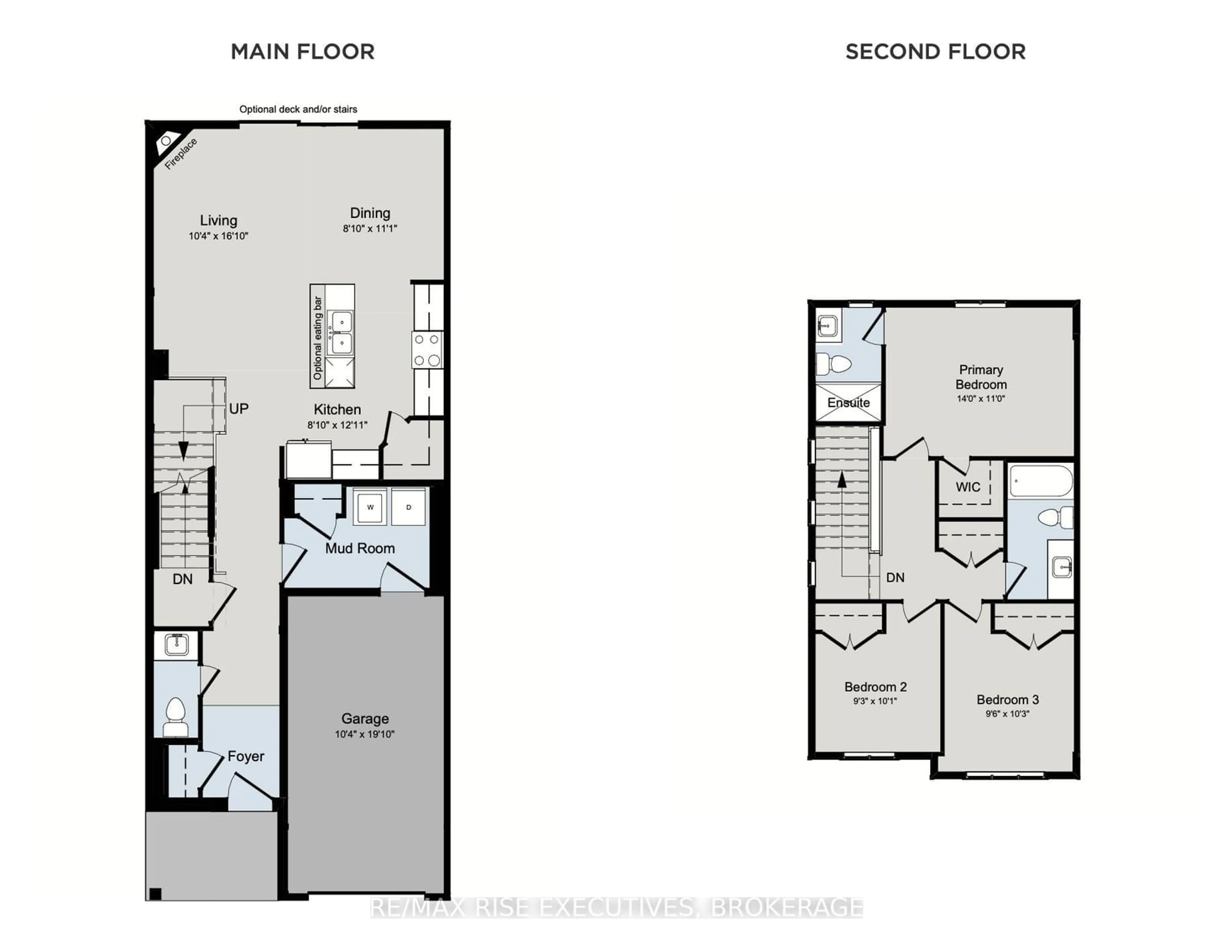 Floor plan for 230 Dockside Dr, Kingston Ontario K7K 0L6
