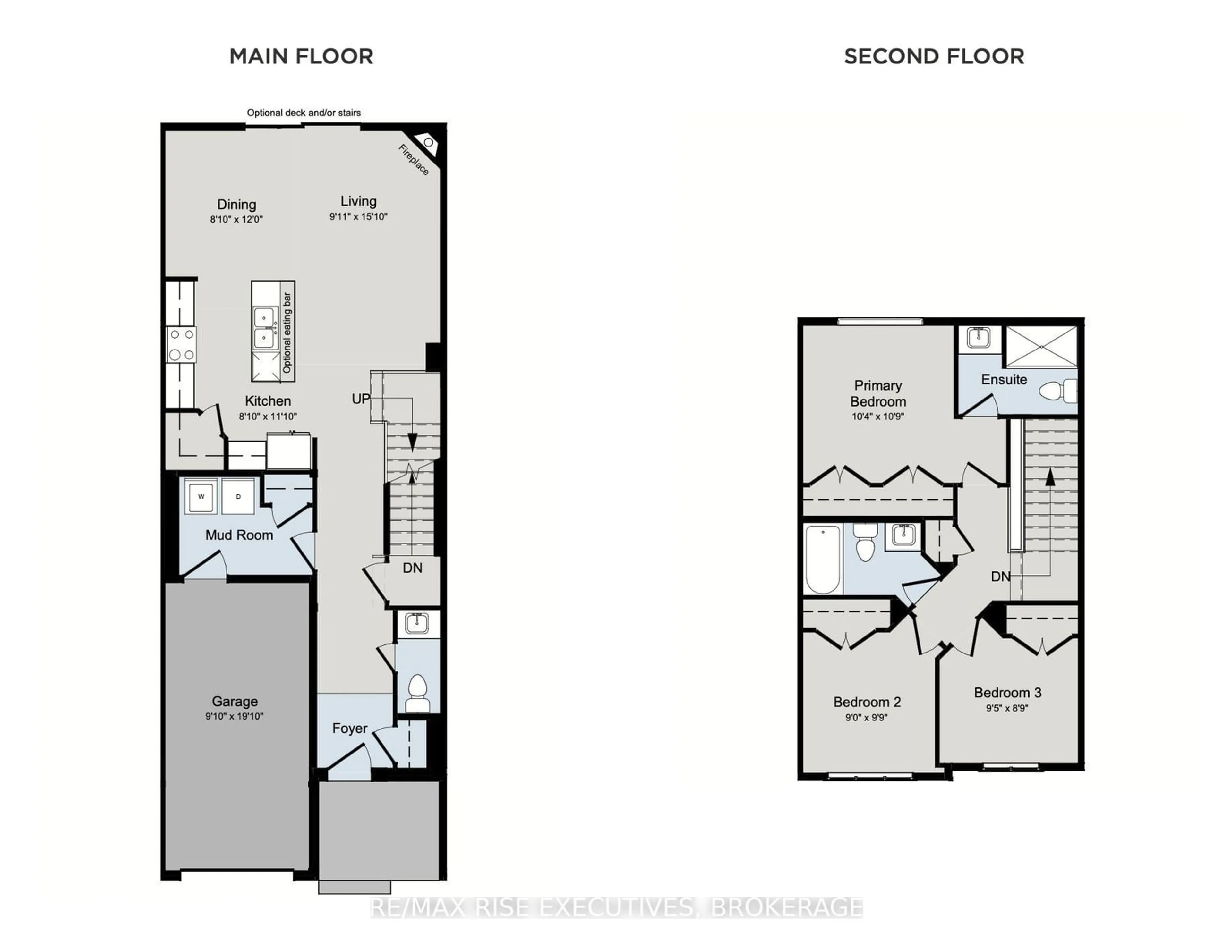 Floor plan for 234 Dockside Dr, Kingston Ontario K7K 0L6