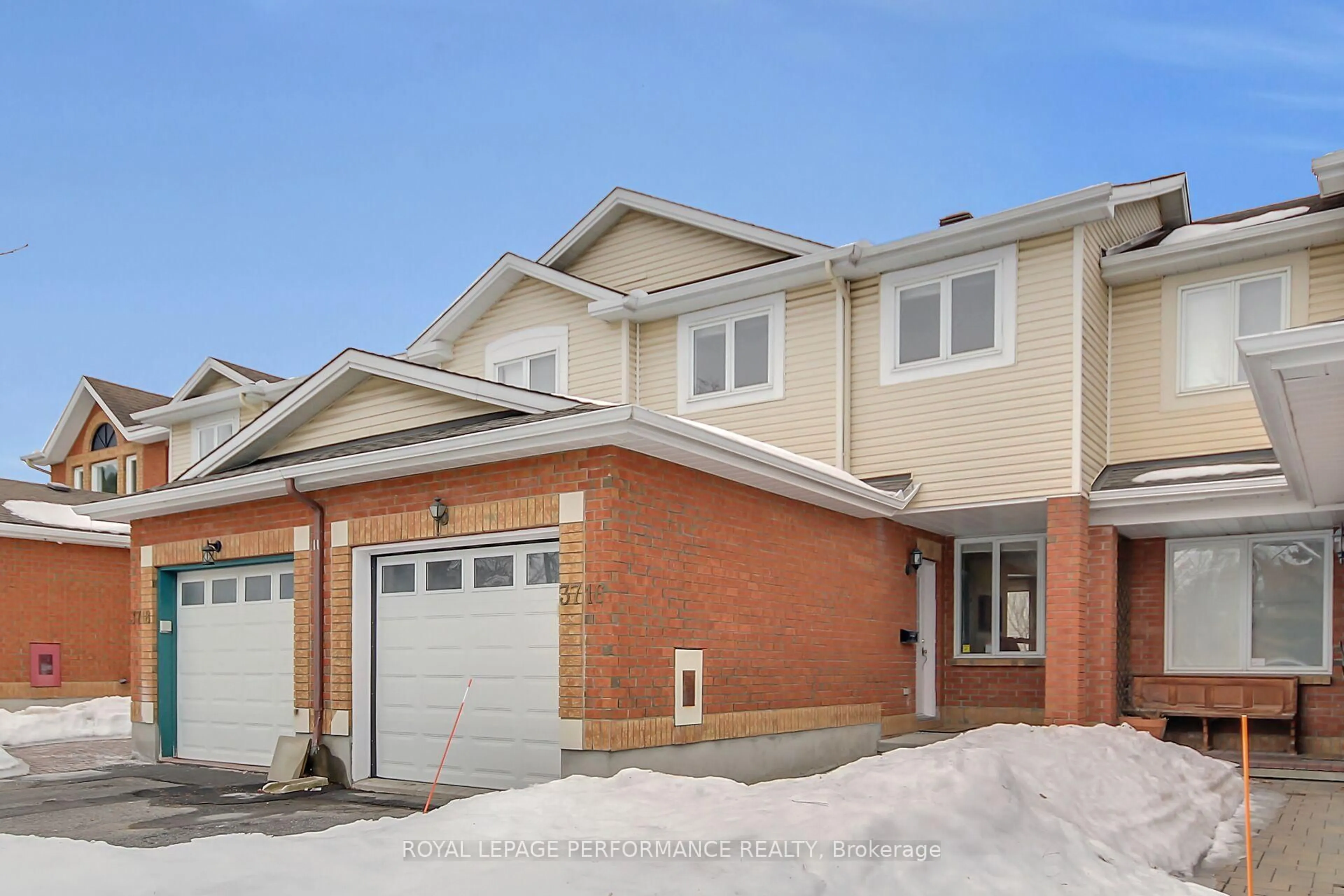 Home with brick exterior material, street for 3716 Rivergate Way, Ottawa Ontario K1V 1K1