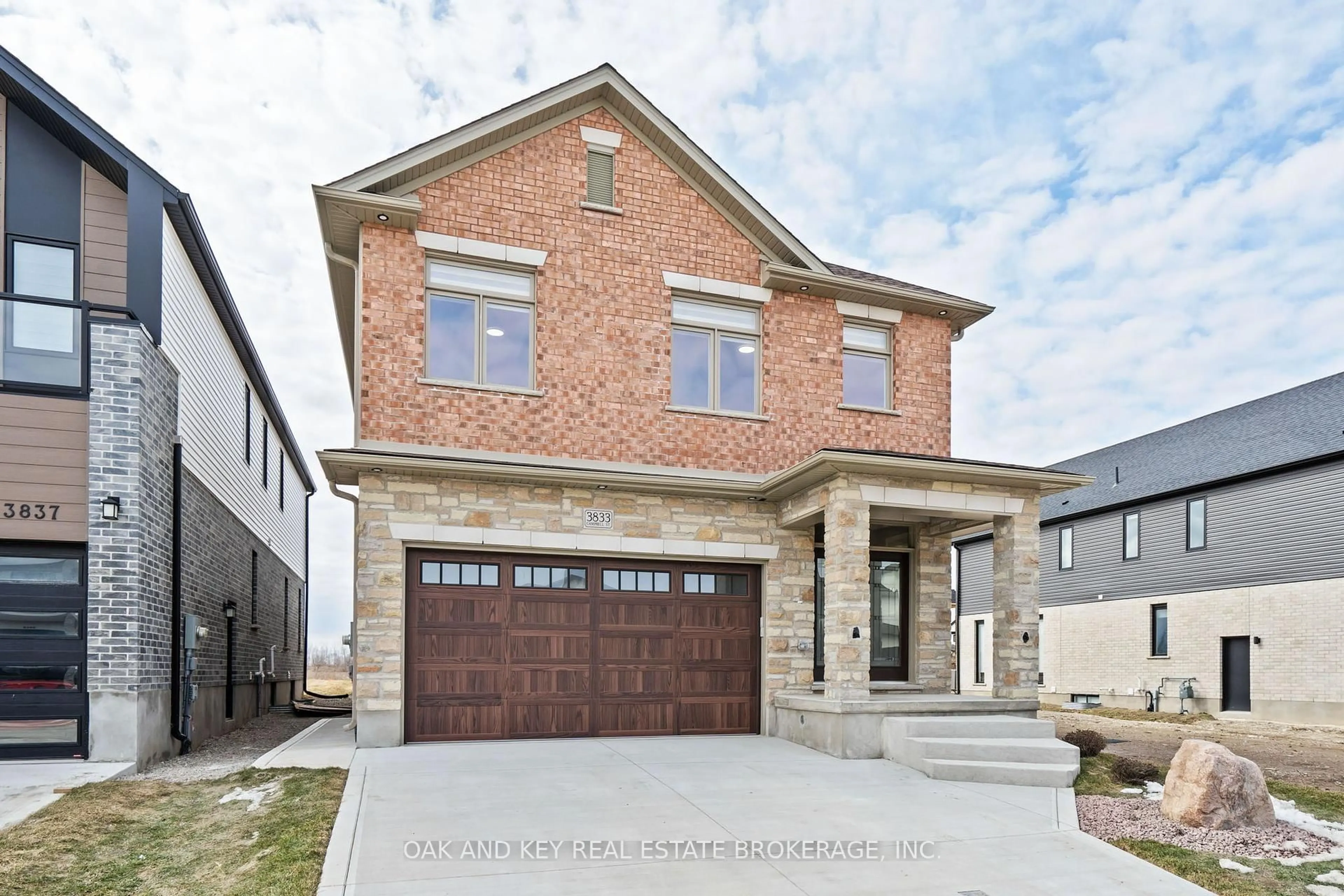 Home with brick exterior material, street for 3833 Campbell St, London South Ontario N6P 0J7