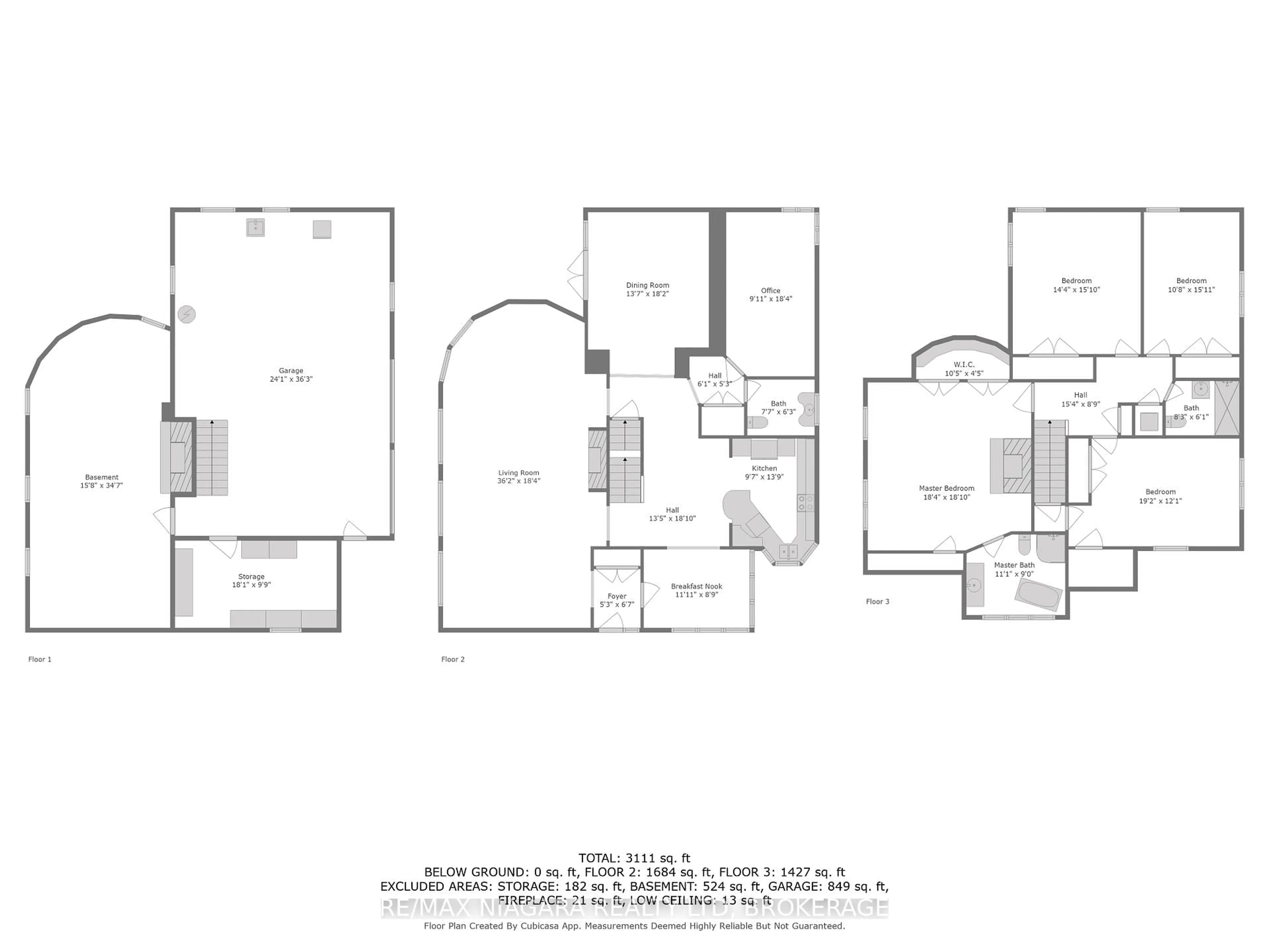 Floor plan for 101 Tennessee Ave, Port Colborne Ontario L3K 2R8