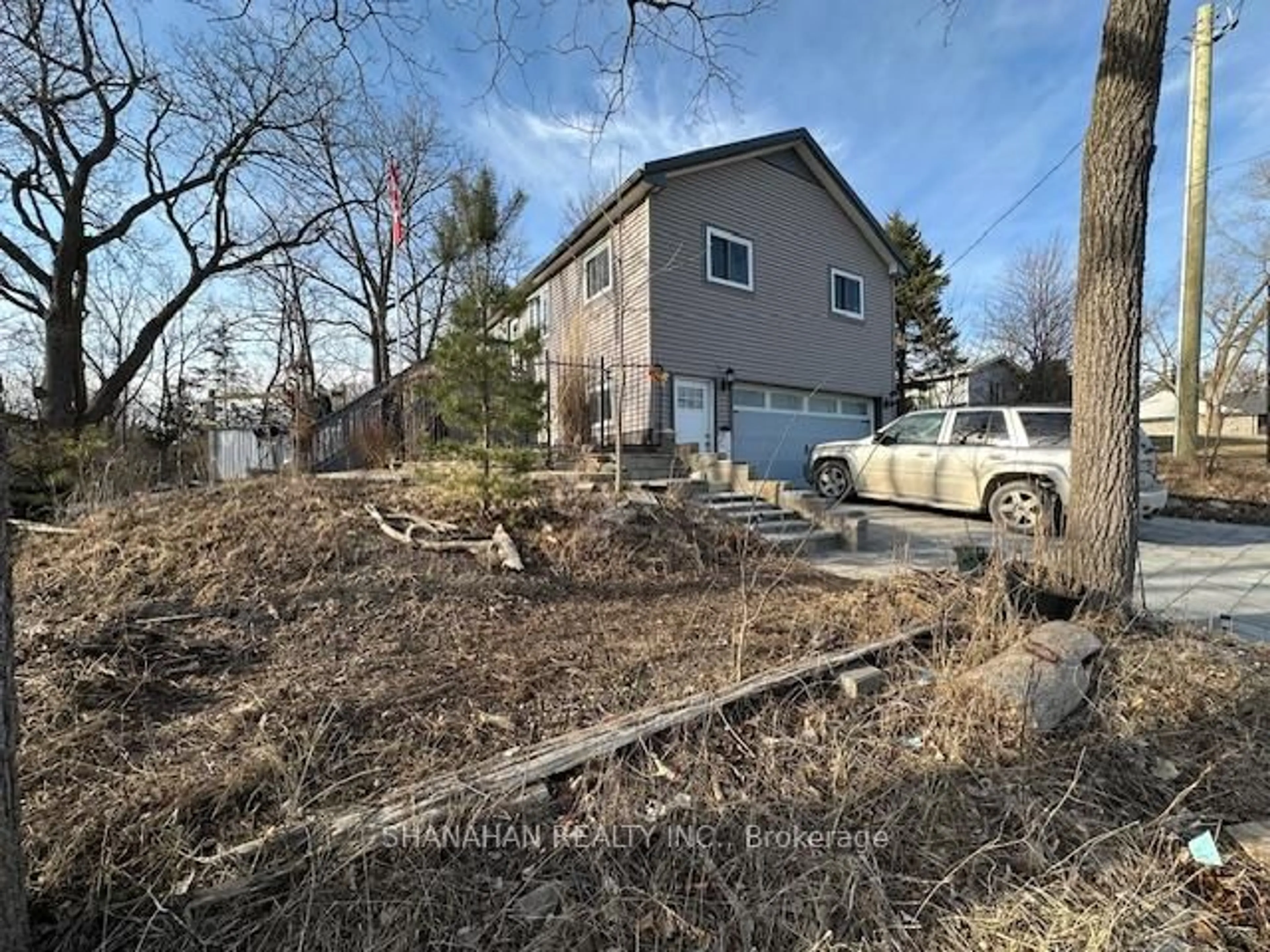 A pic from outside/outdoor area/front of a property/back of a property/a pic from drone, street for 1856/60 Longwoods Rd, Southwest Middlesex Ontario N0L 2N0