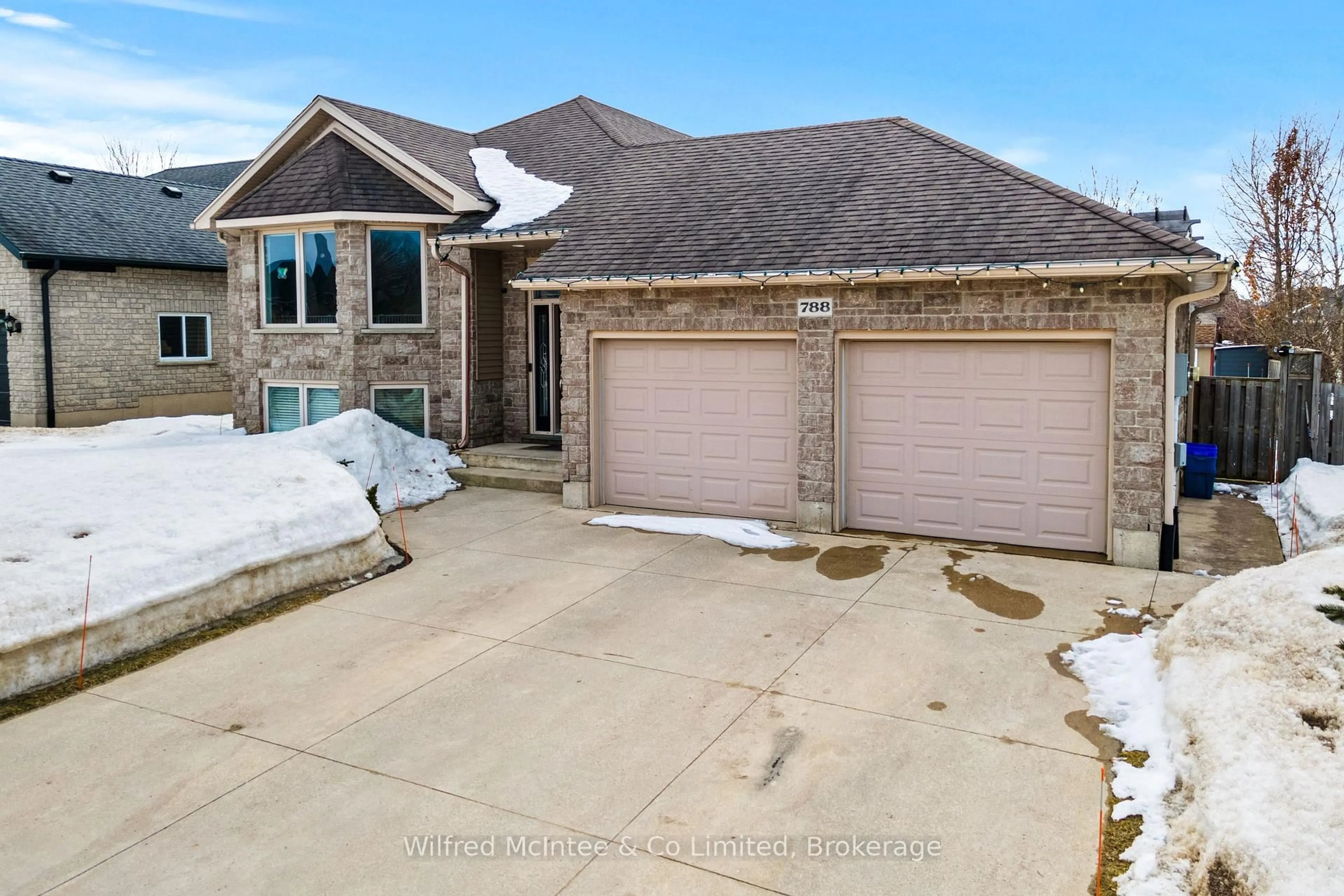 Home with brick exterior material, street for 788 Woodland Dr, Saugeen Shores Ontario N0H 2C4