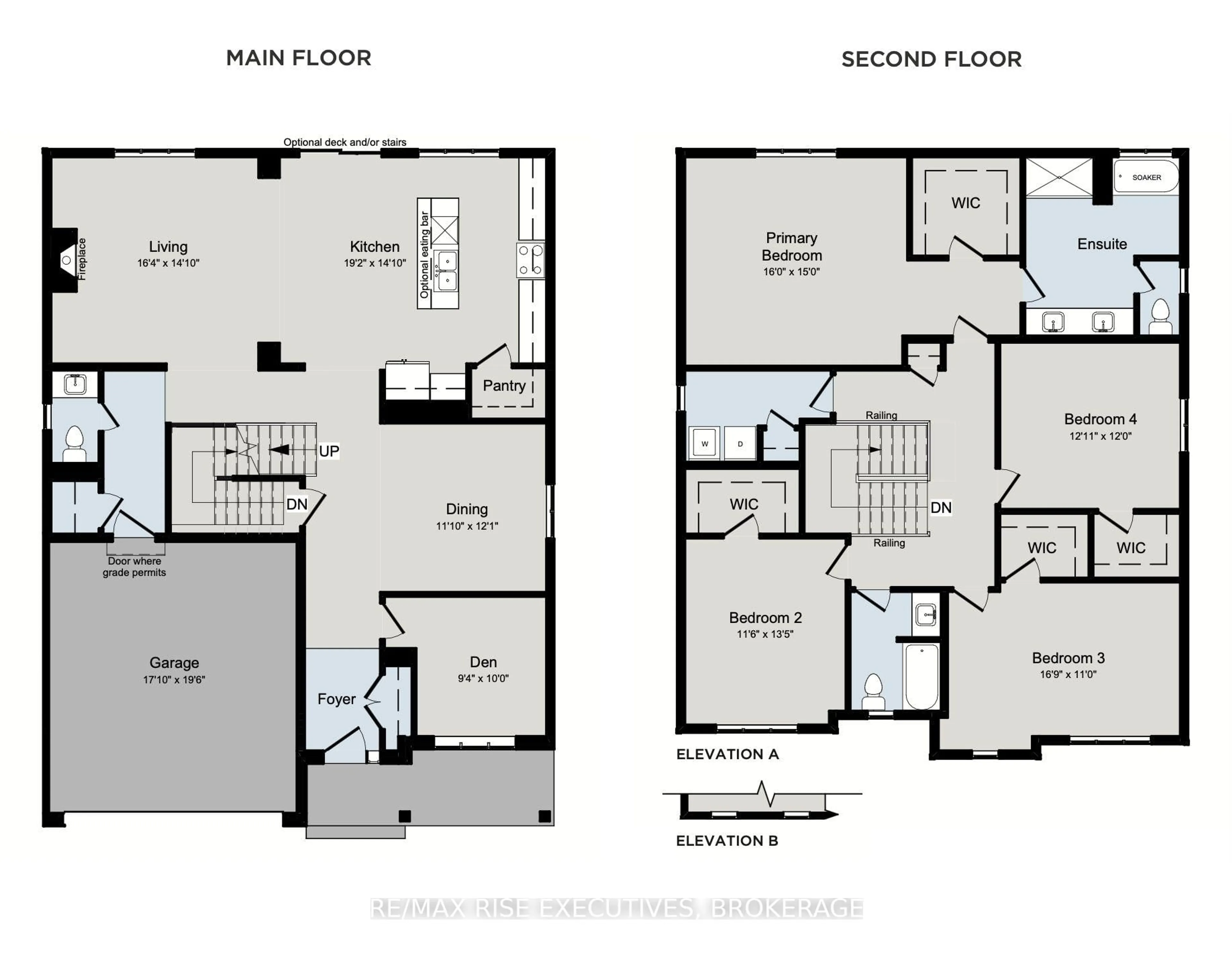 Floor plan for 486 Buckthorn Dr, Kingston Ontario K7P 0V6
