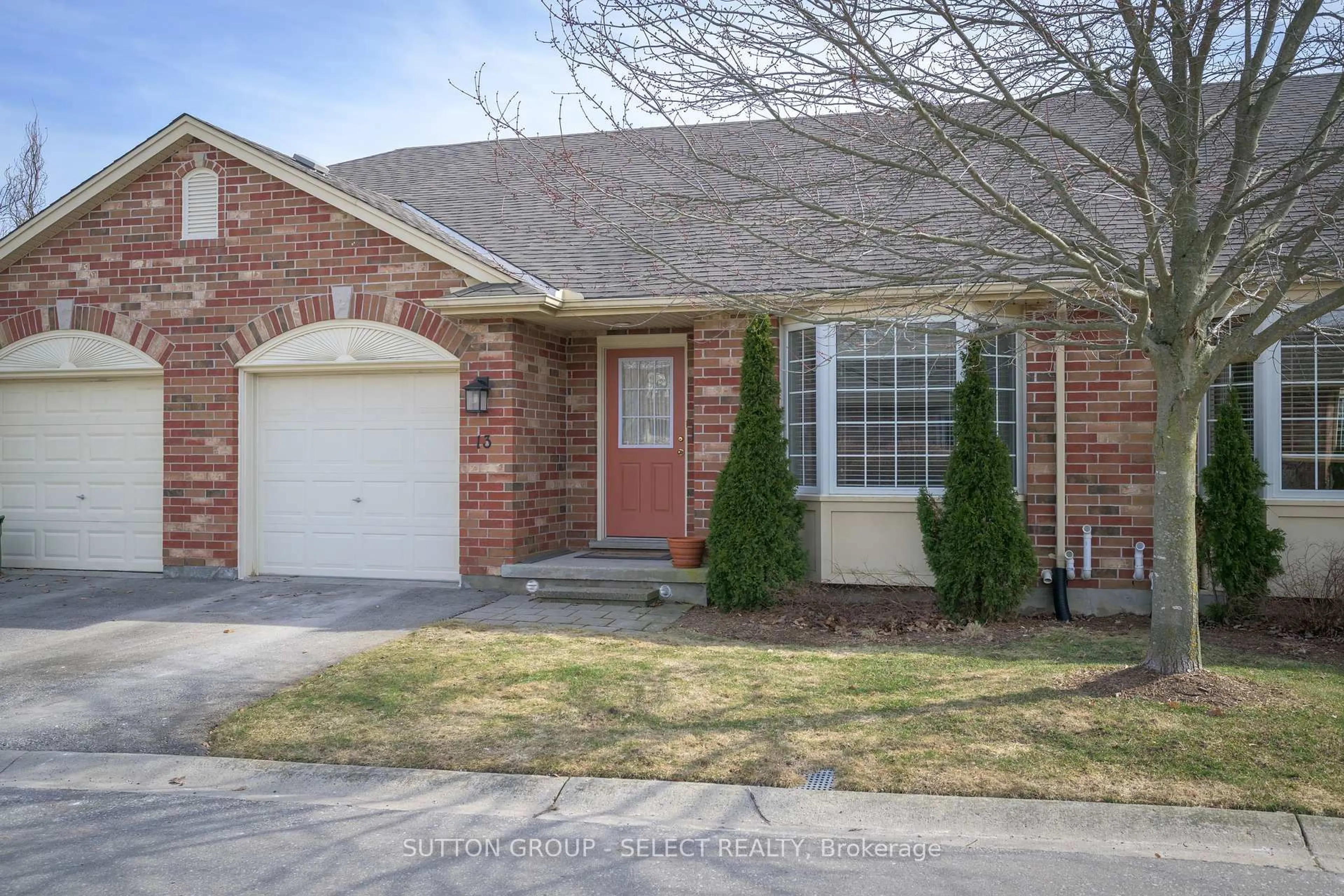 Home with brick exterior material, street for 1625 Attawandaron Rd #13, London Ontario N6G 3M5