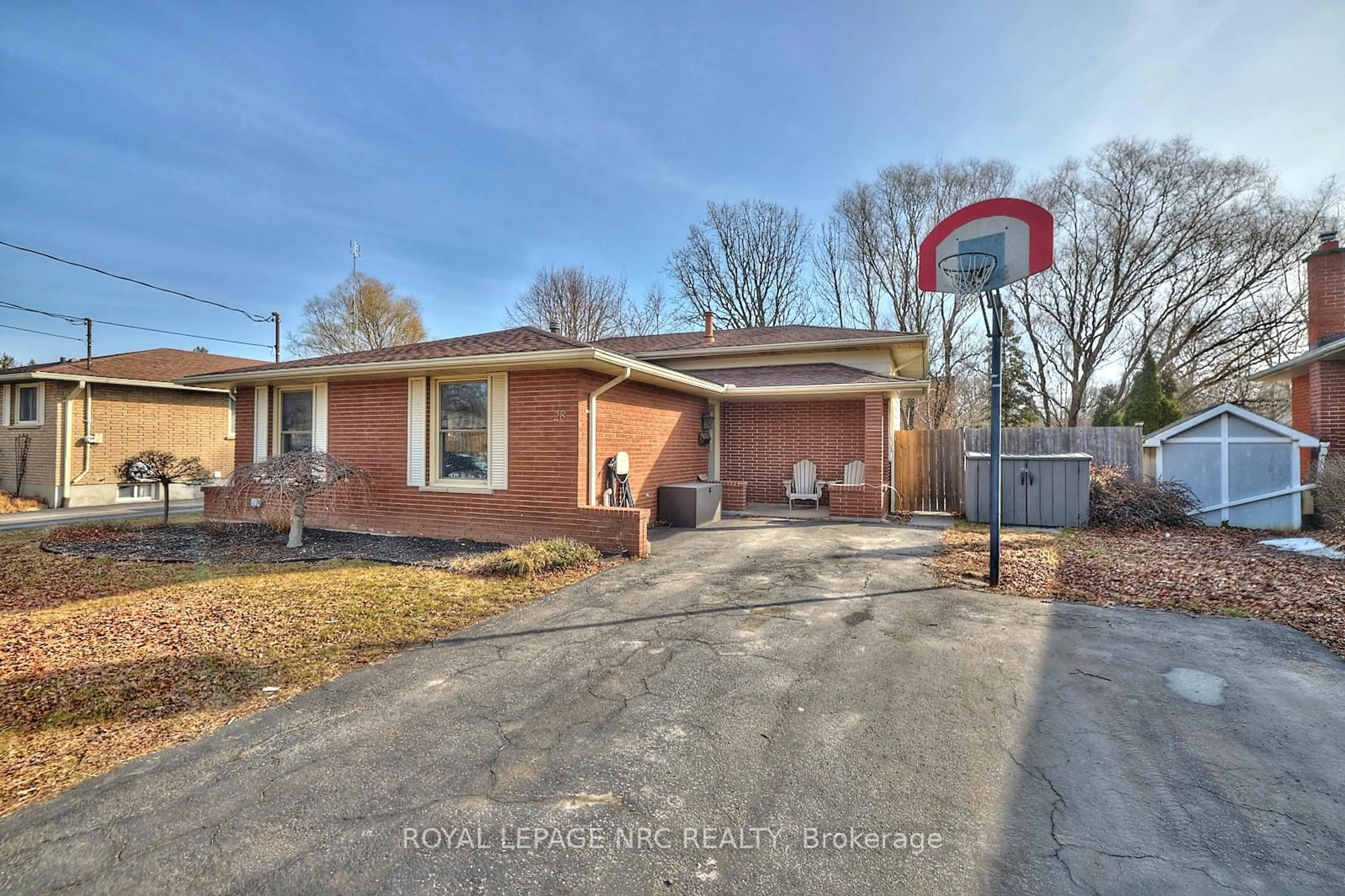 Home with brick exterior material, street for 28 Ramsey St, St. Catharines Ontario L2N 2K1