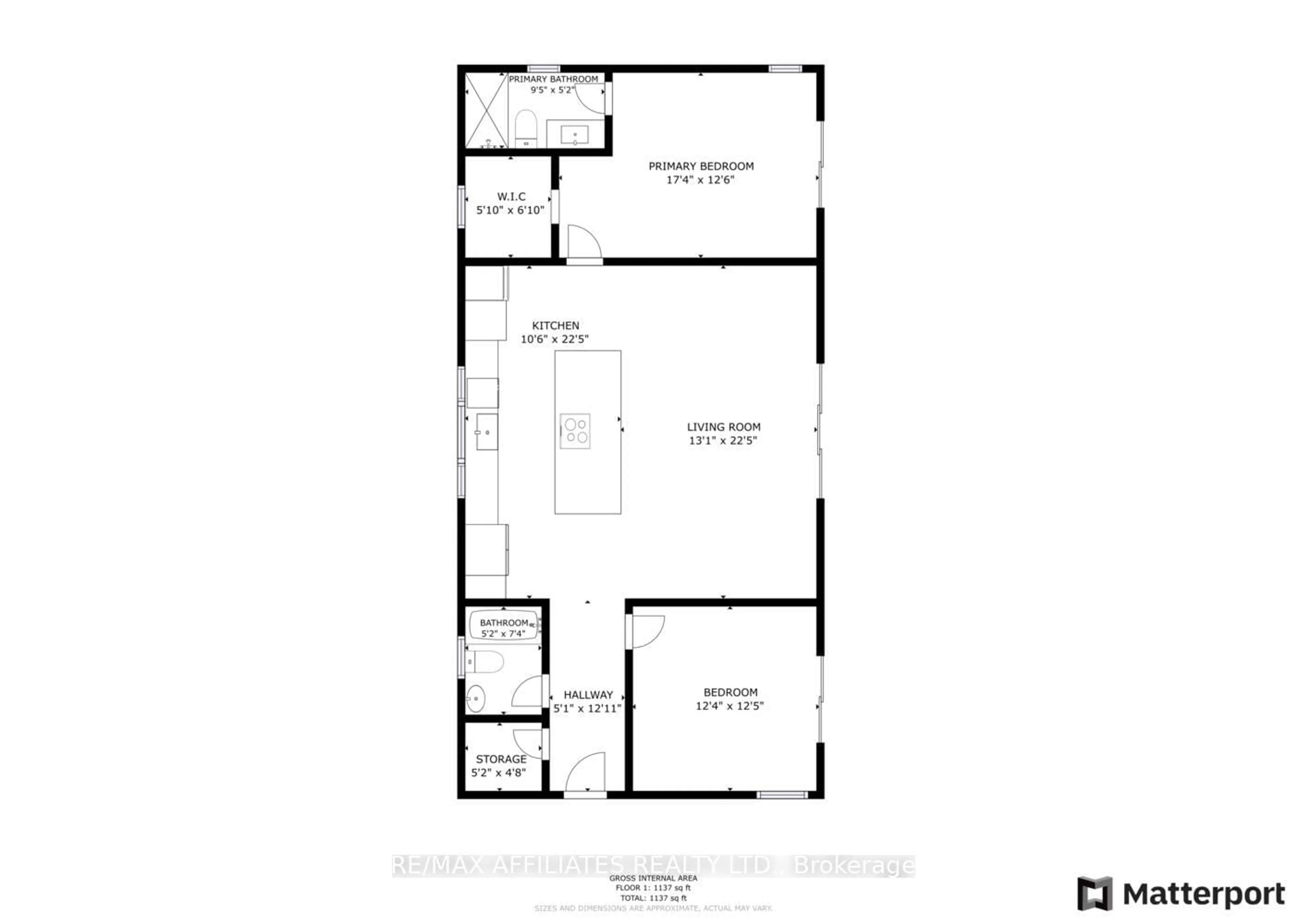 Floor plan for 25 Carleton St, Rideau Lakes Ontario K0G 1P0