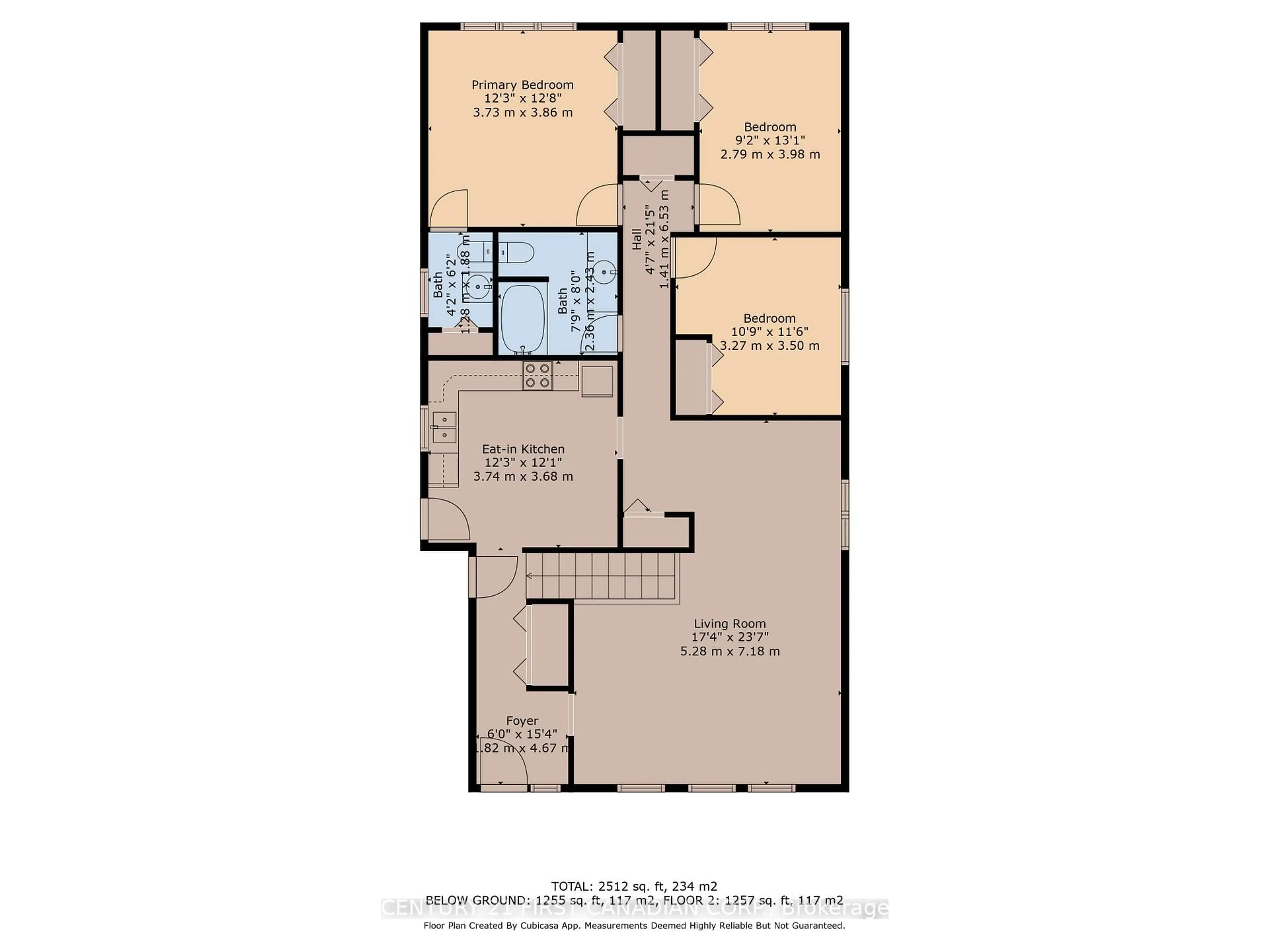 Floor plan for 54 Nelson St, South Huron Ontario N0M 1S2