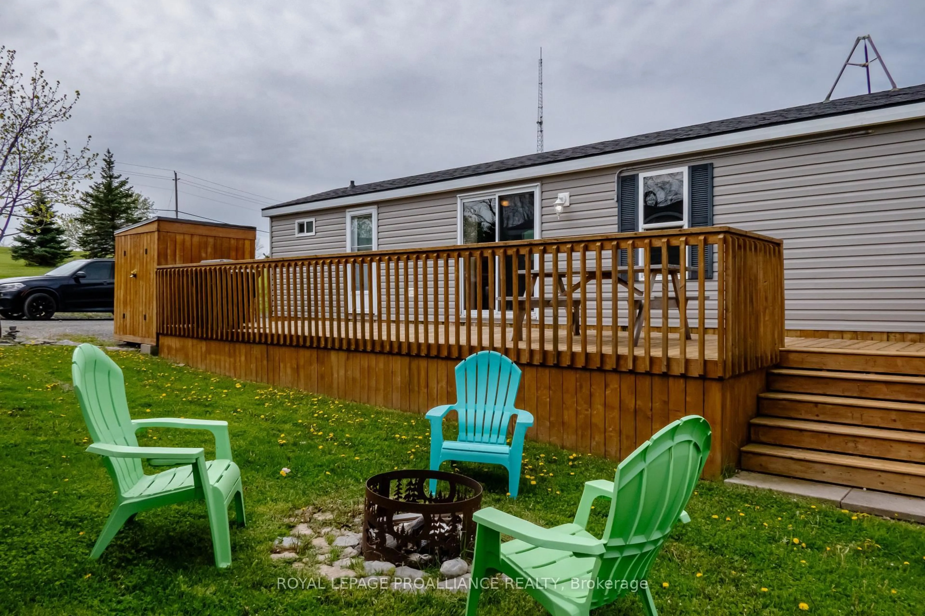 Patio, water/lake/river/ocean view for 486 Cty Rd- 71 Forest Grove N/A, Prince Edward County Ontario K0K 1P0