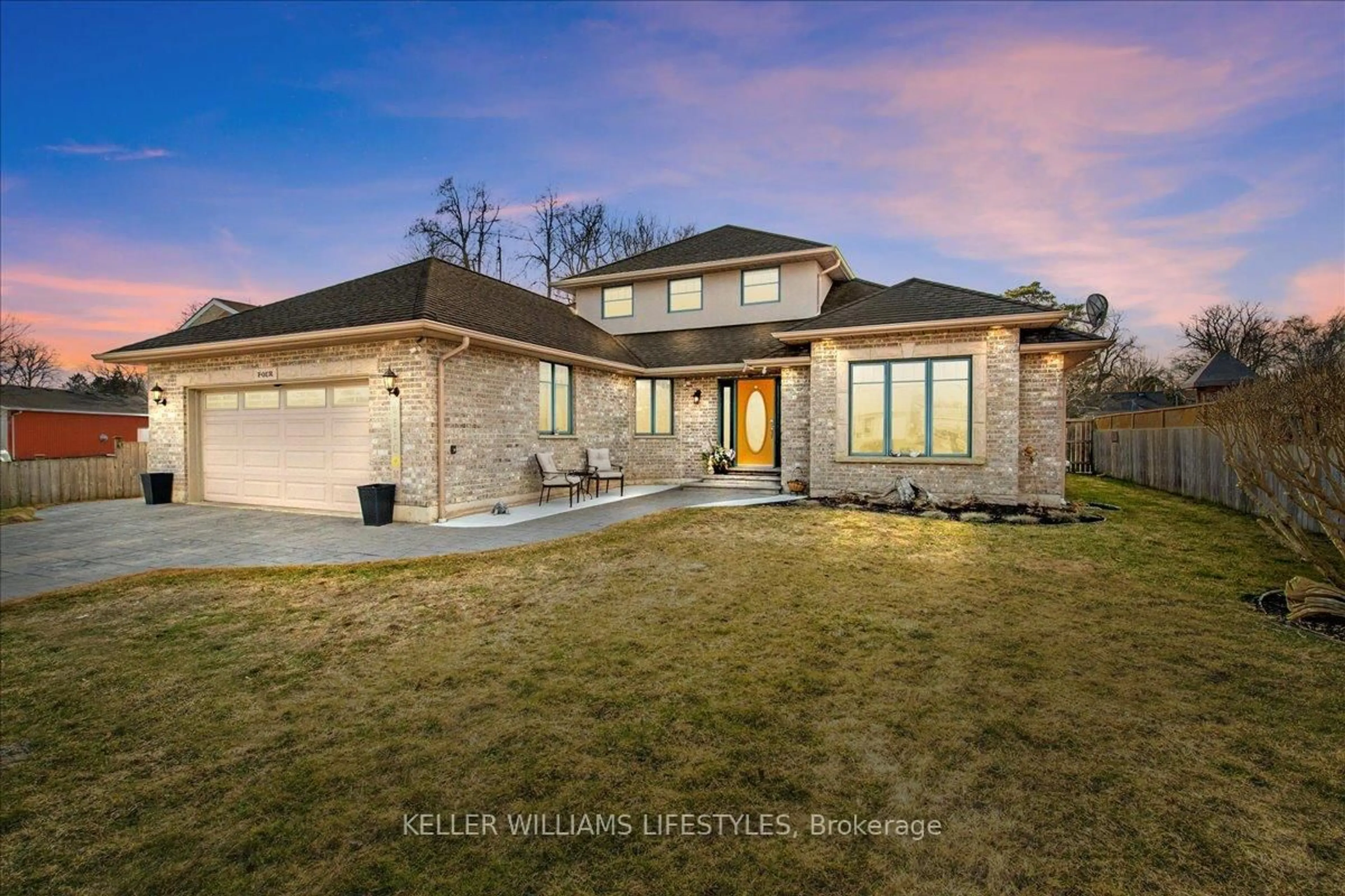 Home with brick exterior material, street for 4 YORK St, Lambton Shores Ontario N0N 1J0
