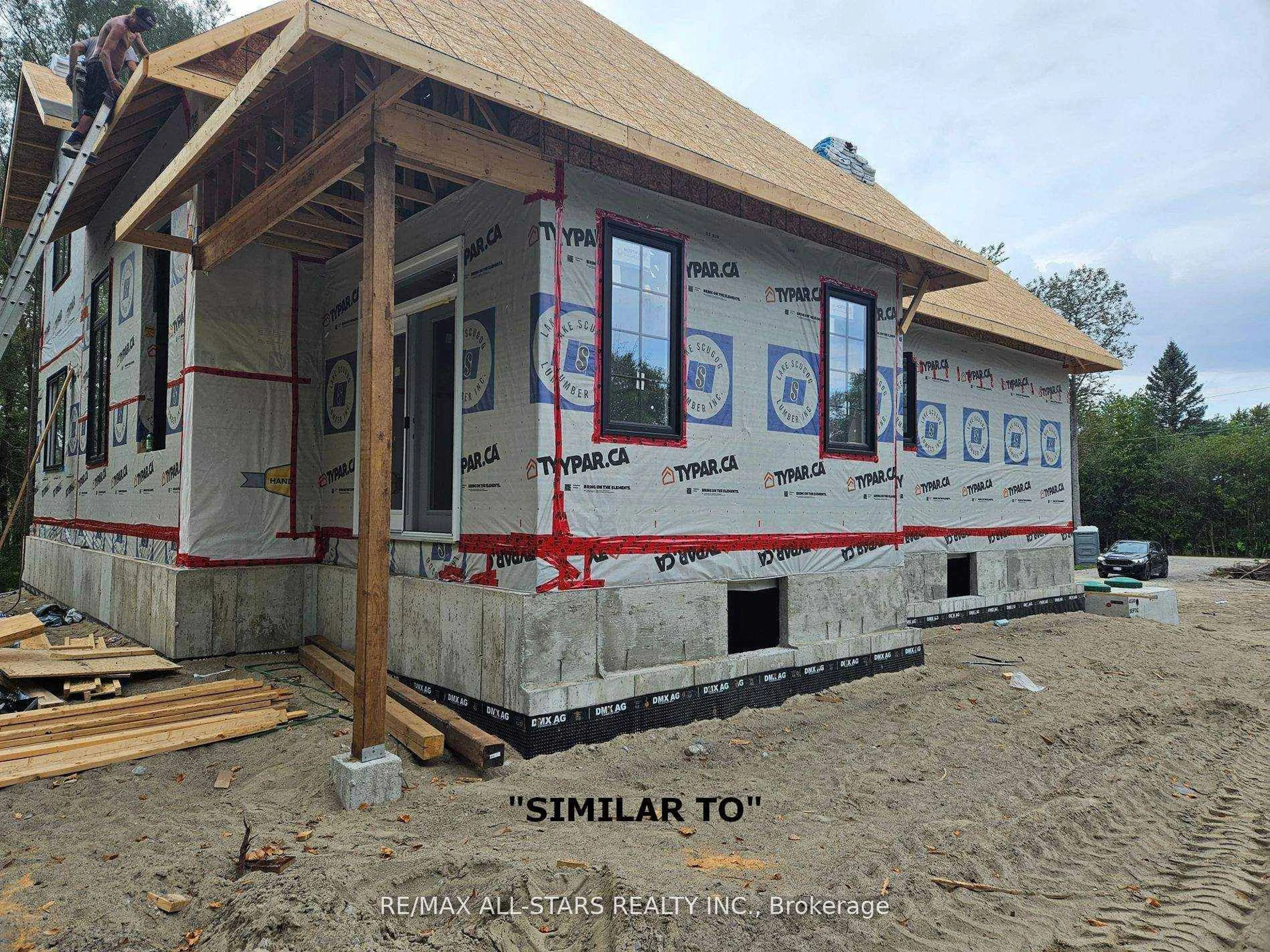 Home with vinyl exterior material, building for 837 Cedar Glen Rd, Kawartha Lakes Ontario K0M 1L0