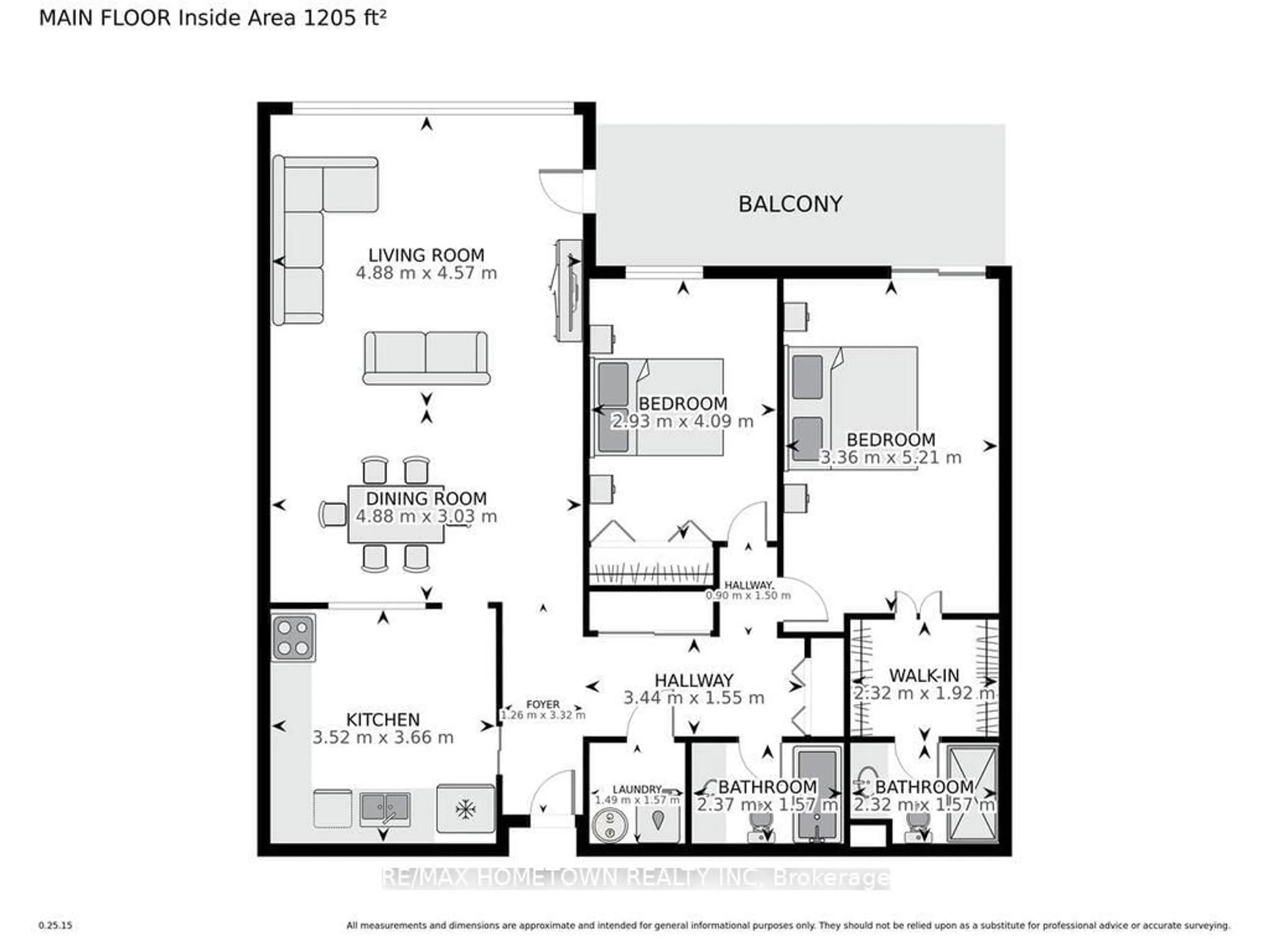Floor plan for 55 Water St #211, Brockville Ontario K6V 1A3