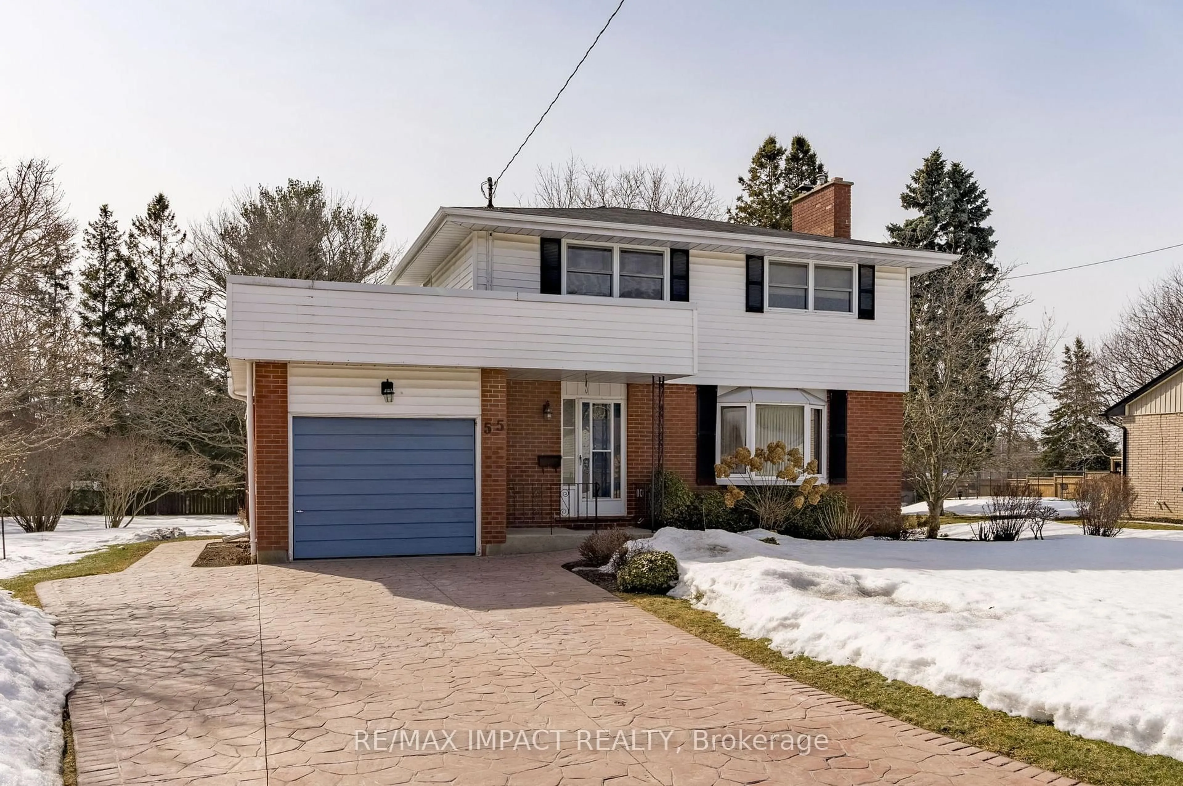 Home with brick exterior material, street for 55 Freeman Dr, Port Hope Ontario L1A 2E3