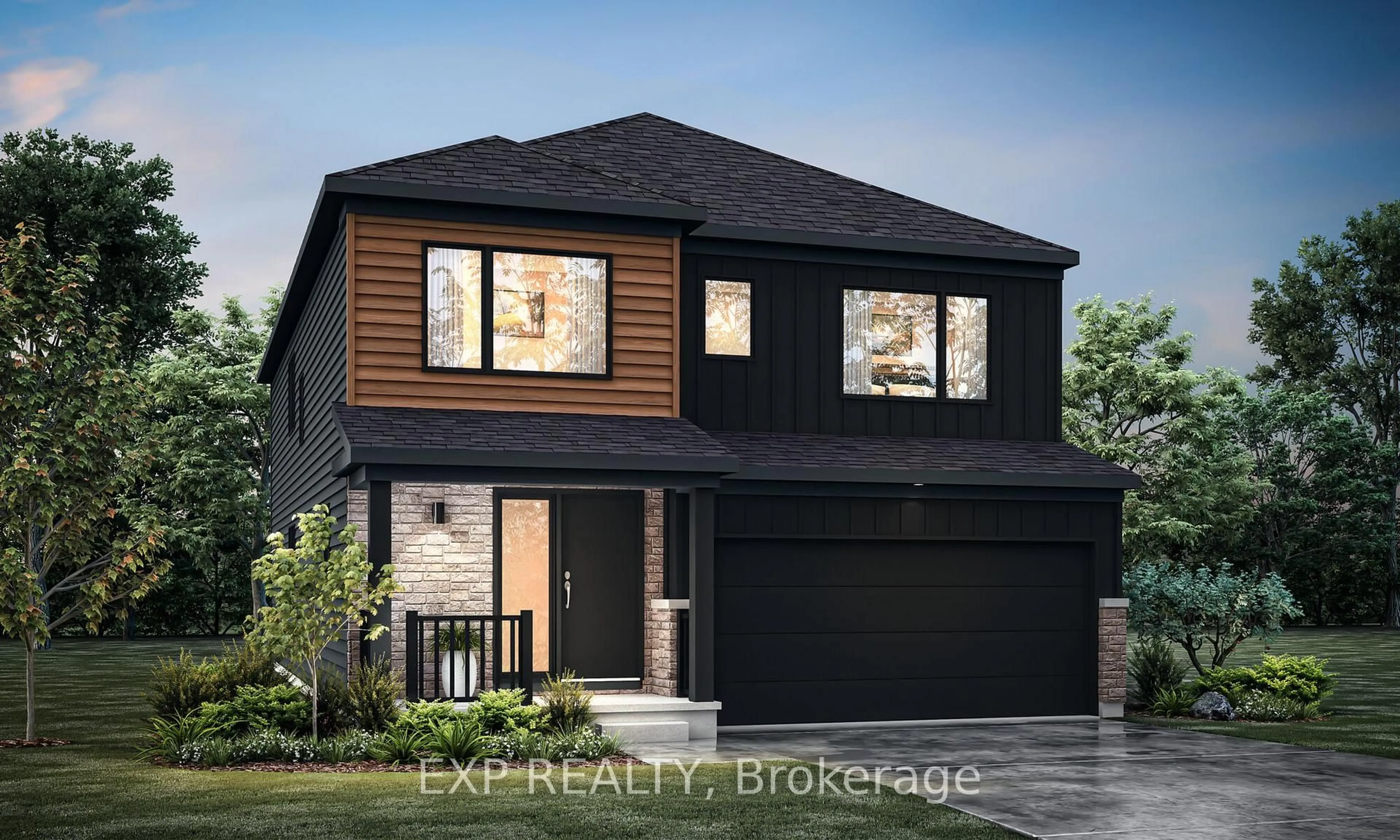 Home with brick exterior material, street for 202 Douglas Hardie St, North Grenville Ontario K2S 0P9