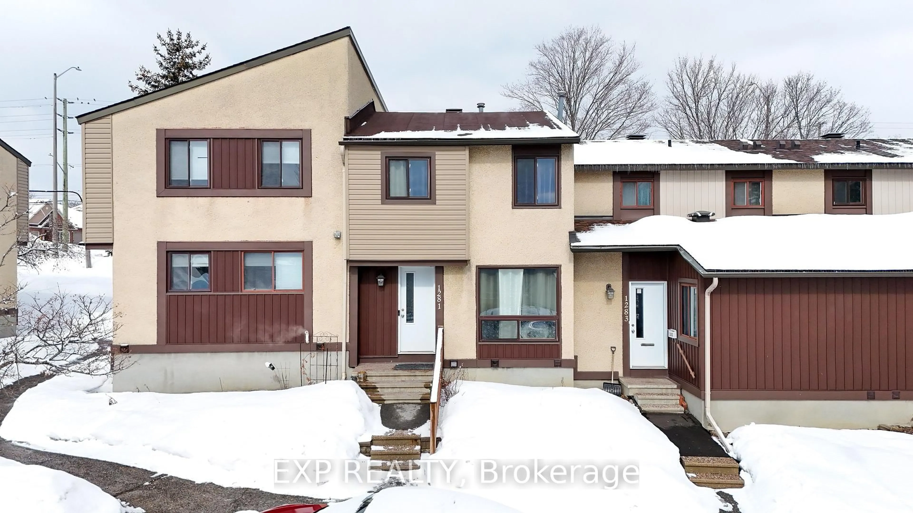 Home with brick exterior material, street for 1281 Bethamy Lane, Ottawa Ontario K1J 8P3