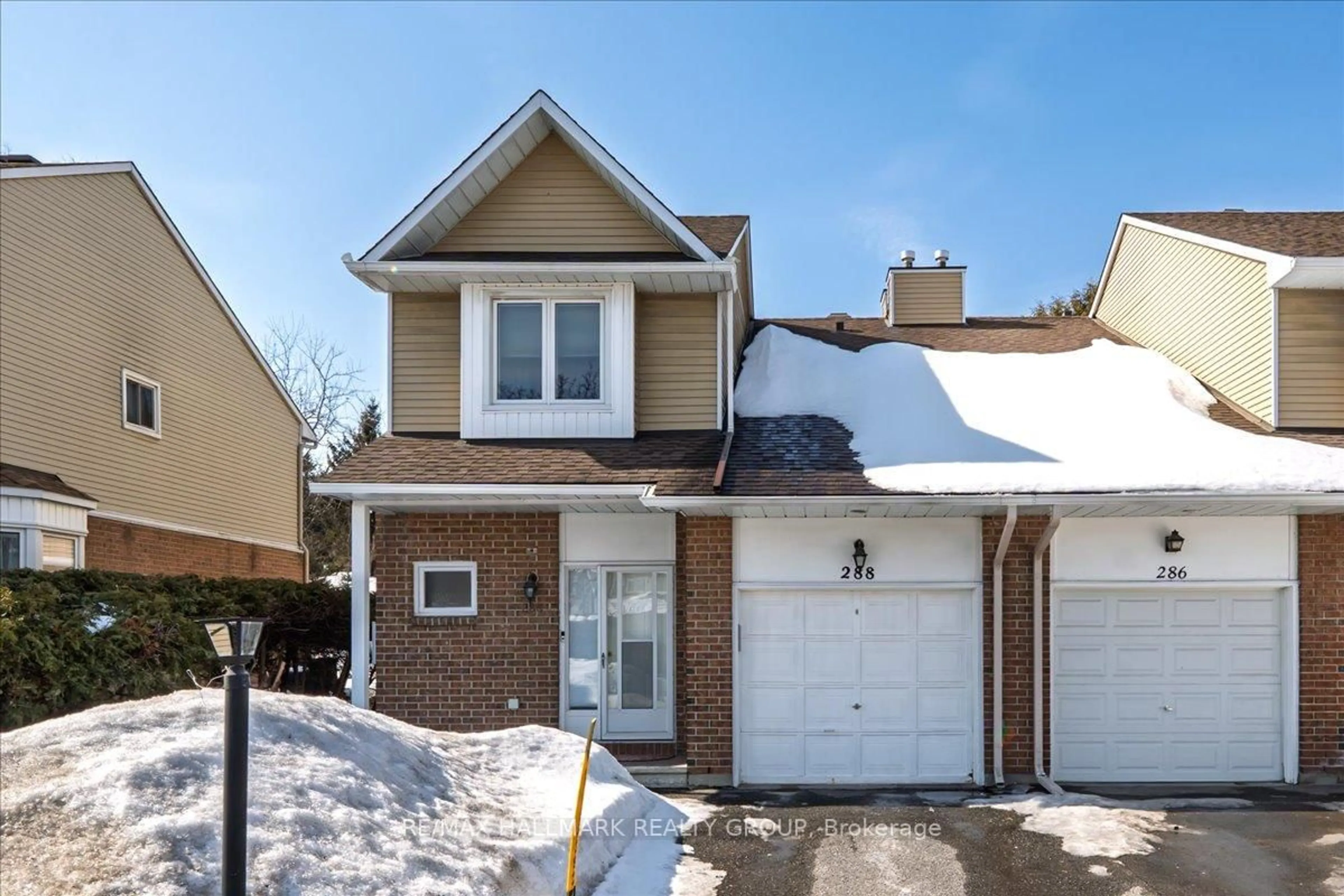 Home with brick exterior material, street for 288 Pickford Dr, Kanata Ontario K2L 3T5