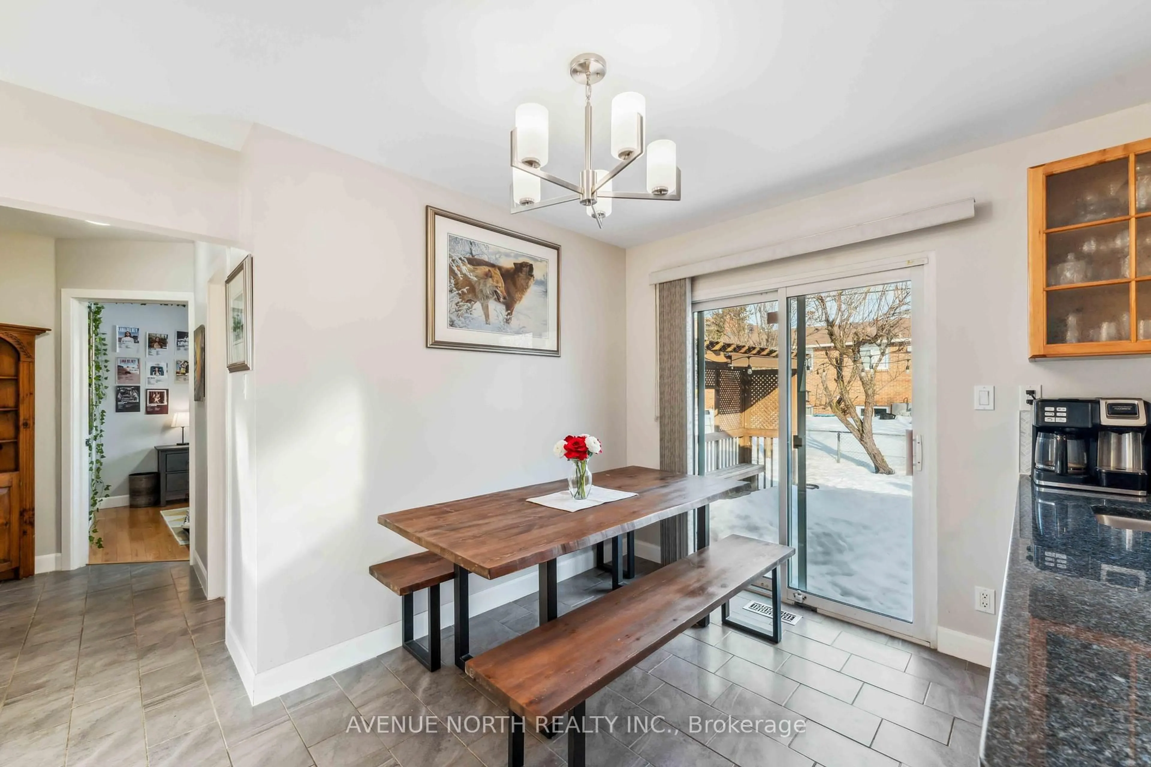 Dining room, ceramic/tile floor for 1299 Notting Hill Ave, Ottawa Ontario K1V 6T5