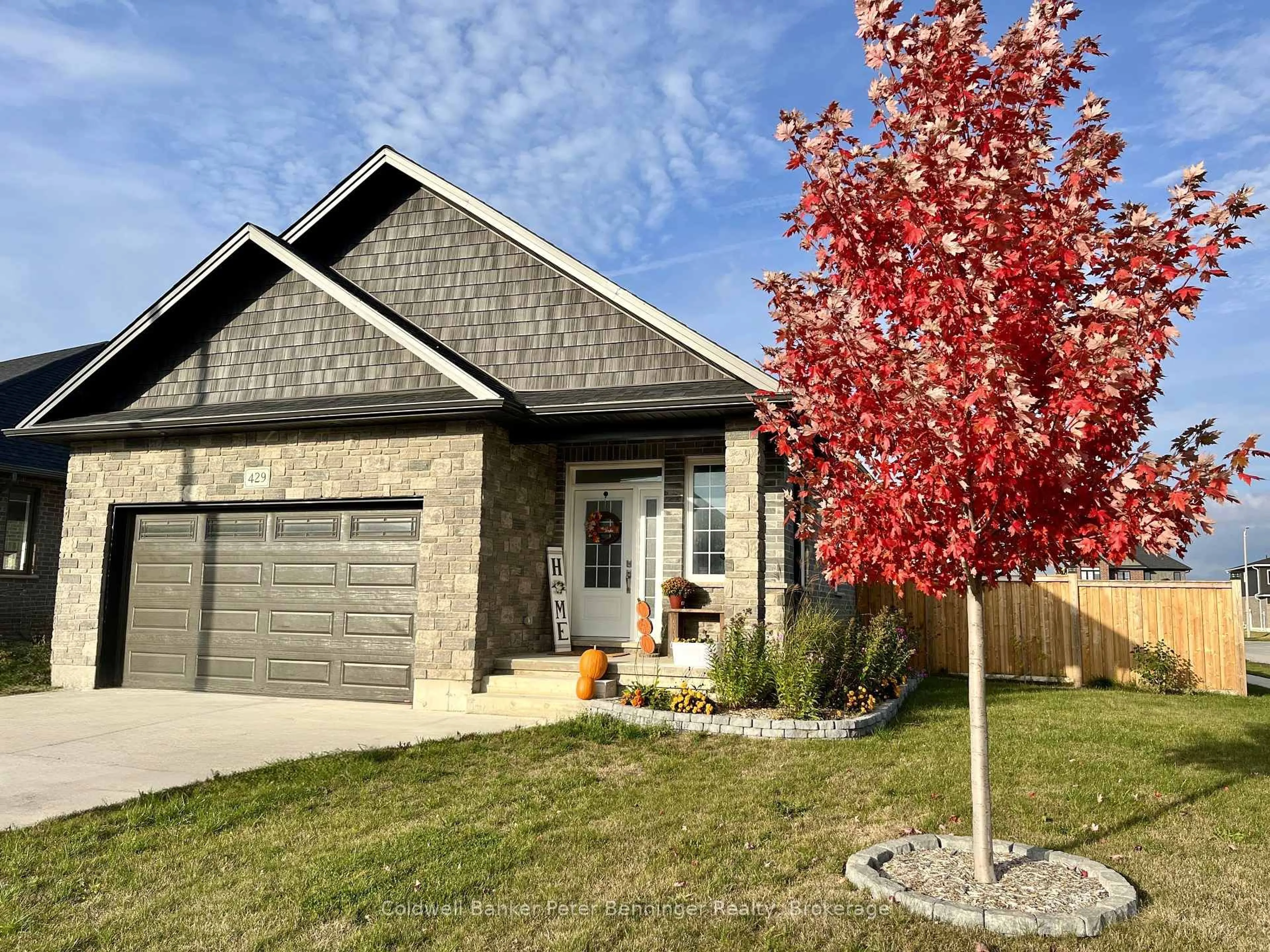 Home with brick exterior material, street for 429 Walker Cres, Saugeen Shores Ontario N0H 2C3