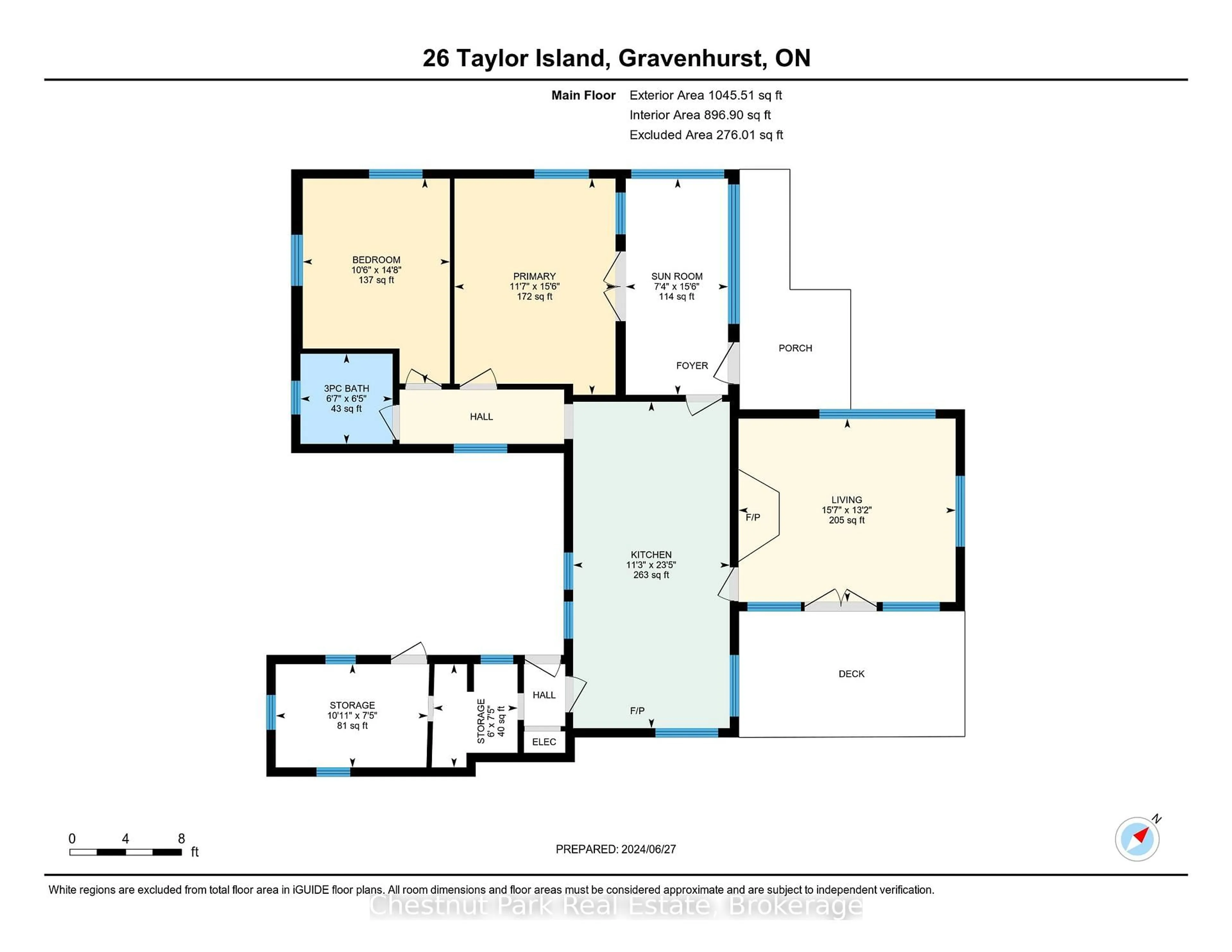 Floor plan for 26 Island 26LM N/A, Gravenhurst Ontario P1P 1R2