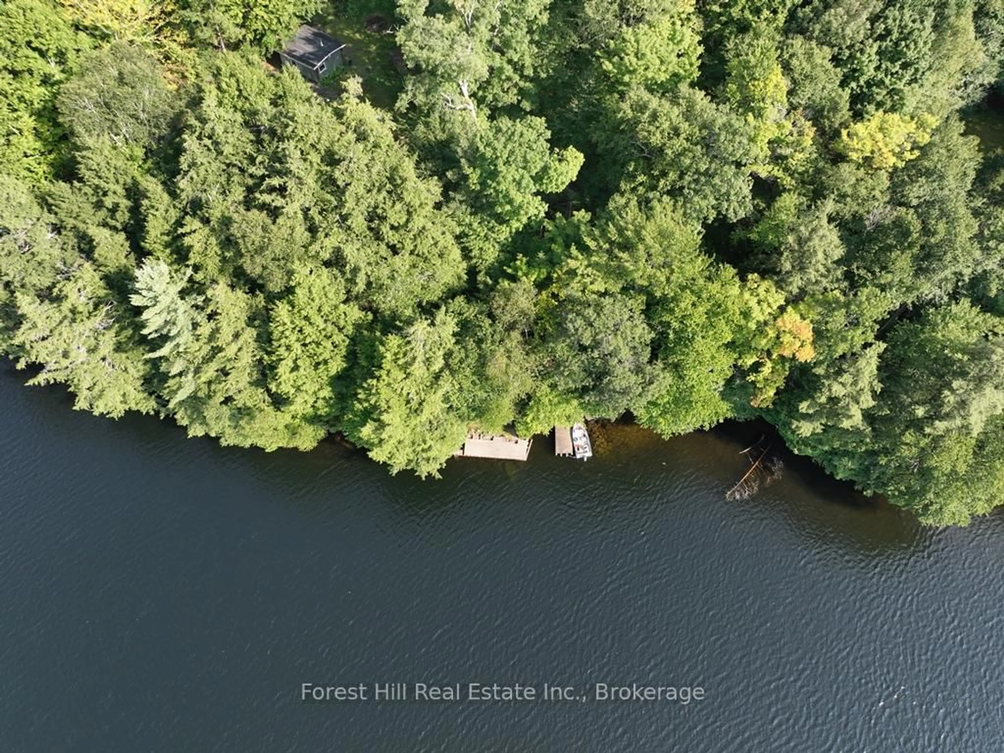 A pic from outside/outdoor area/front of a property/back of a property/a pic from drone, water/lake/river/ocean view for 30945 KAWAGAMA Lake WAO, Algonquin Highlands Ontario P0A 1E0