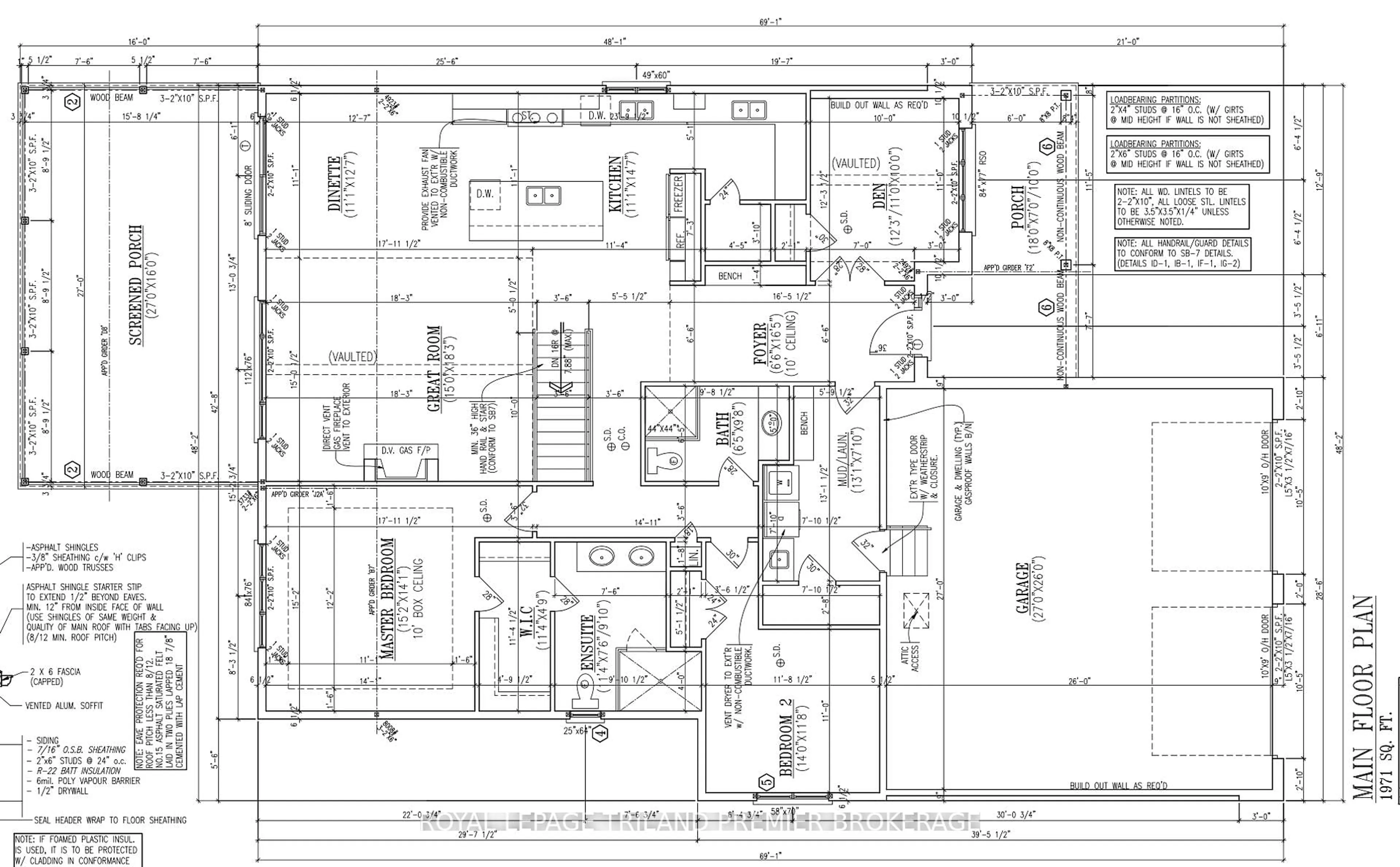 Floor plan for 9940 Ontario St, Lambton Shores Ontario N0M 2L0