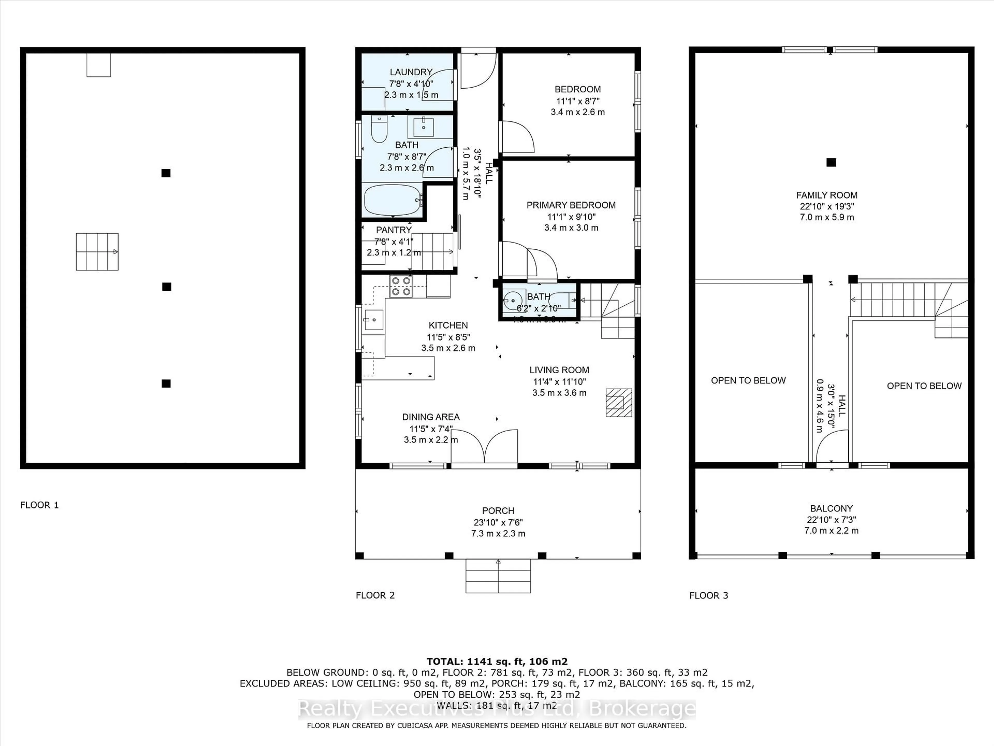 Floor plan for 1908 Eagle Lake Rd, Machar Ontario P0A 1X0