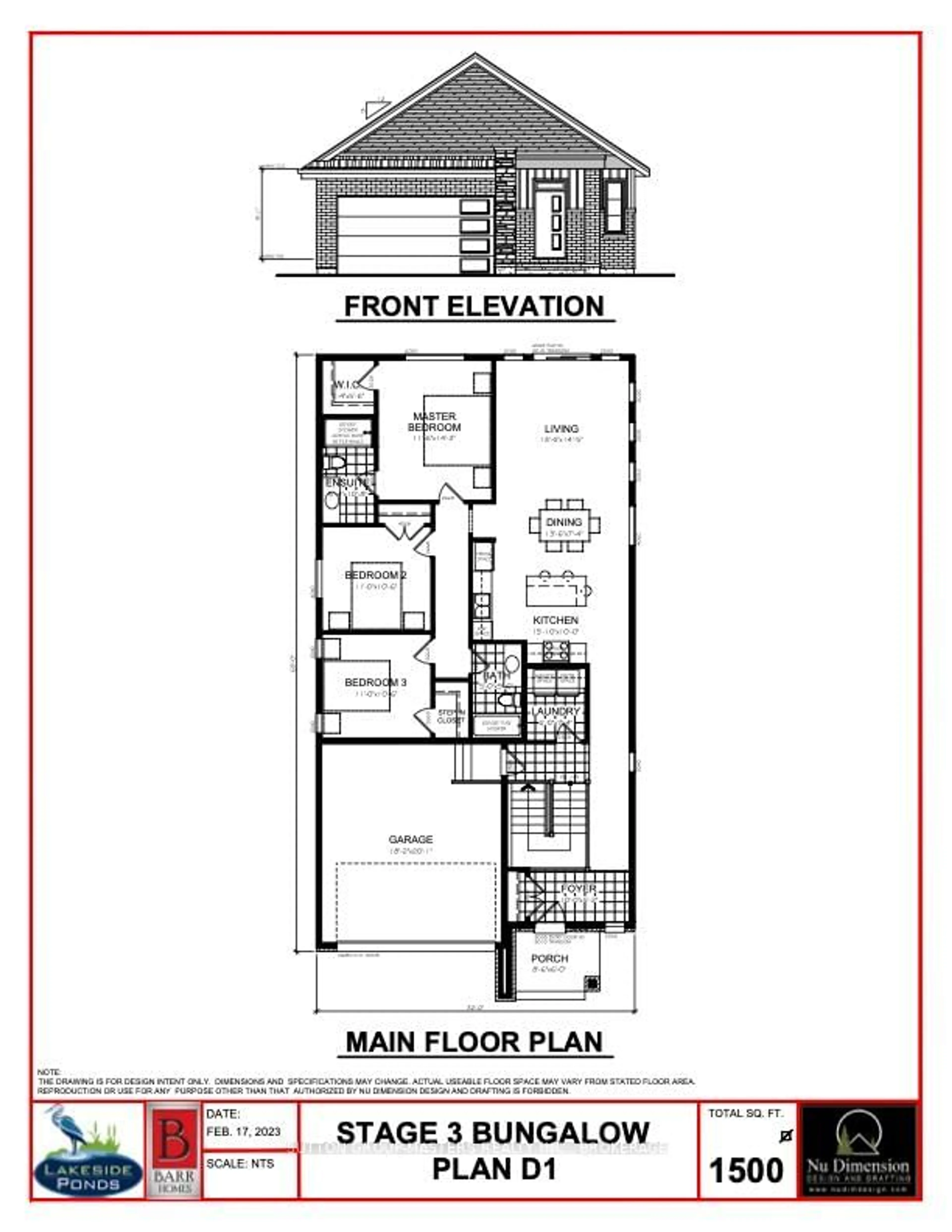 Floor plan for 257 Pratt Dr, Loyalist Ontario K7N 0E8