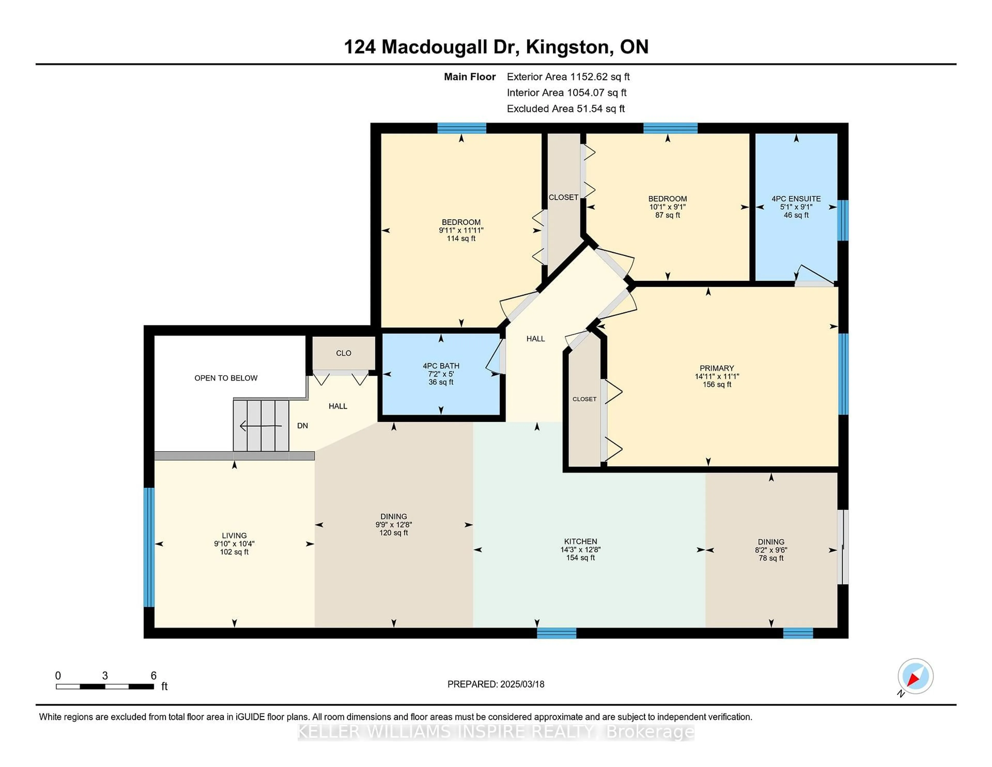 Floor plan for 124 Macdougall Dr, Loyalist Ontario K7N 0A2