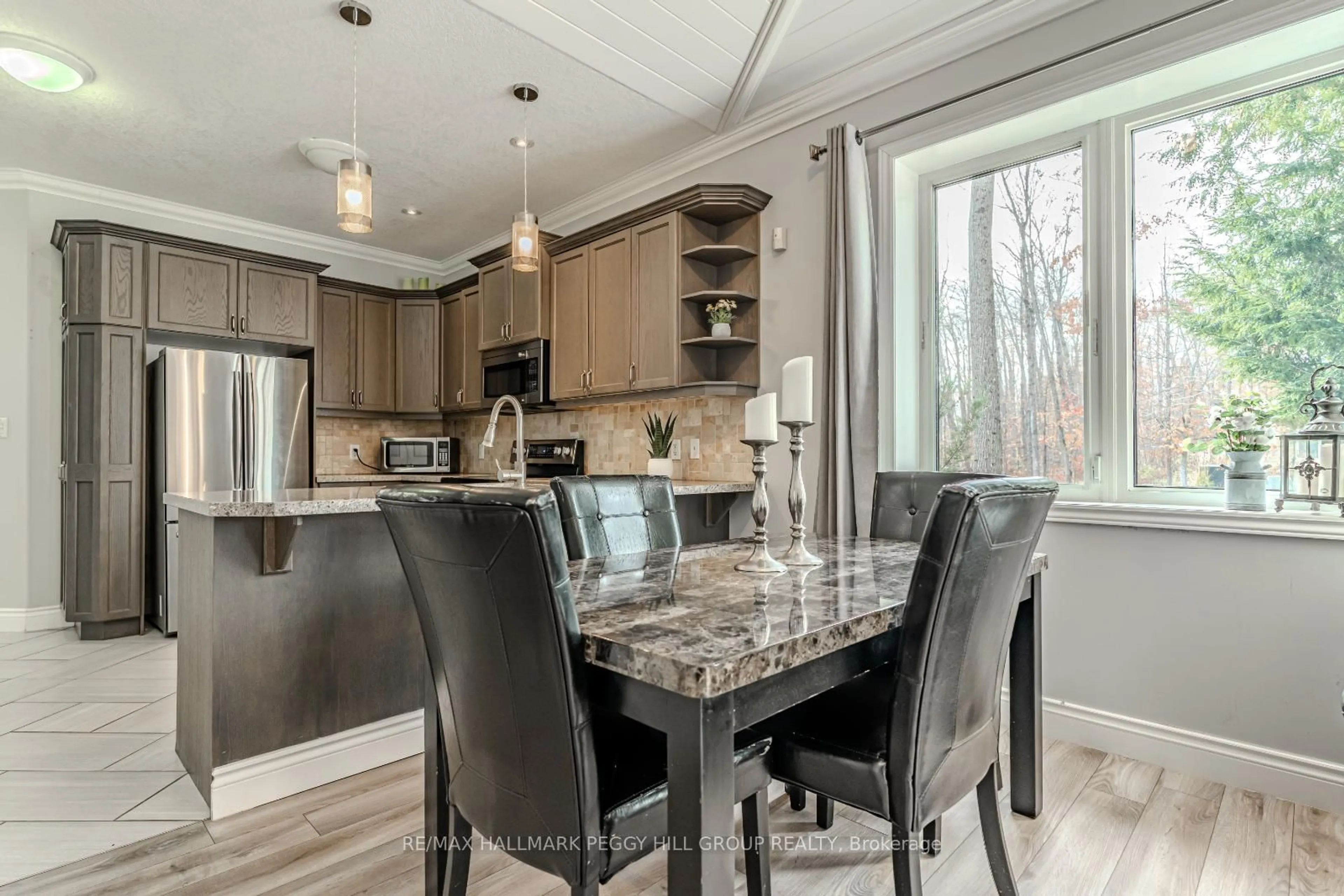 Open concept kitchen, unknown for 2 Jordan Lane, Huntsville Ontario P1H 1K9