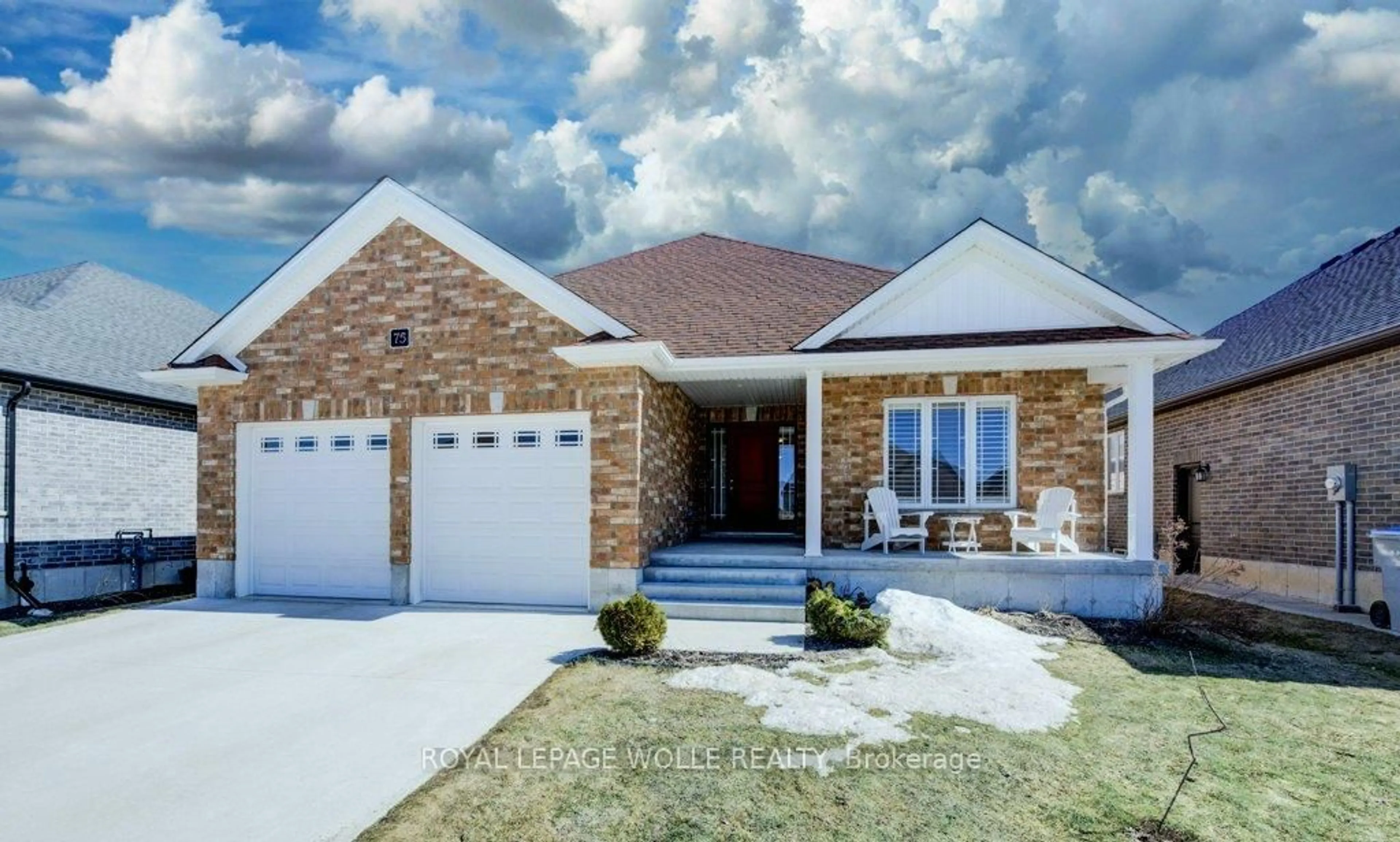 Home with brick exterior material, street for 75 Forbes Cres, North Perth Ontario N4W 0B8