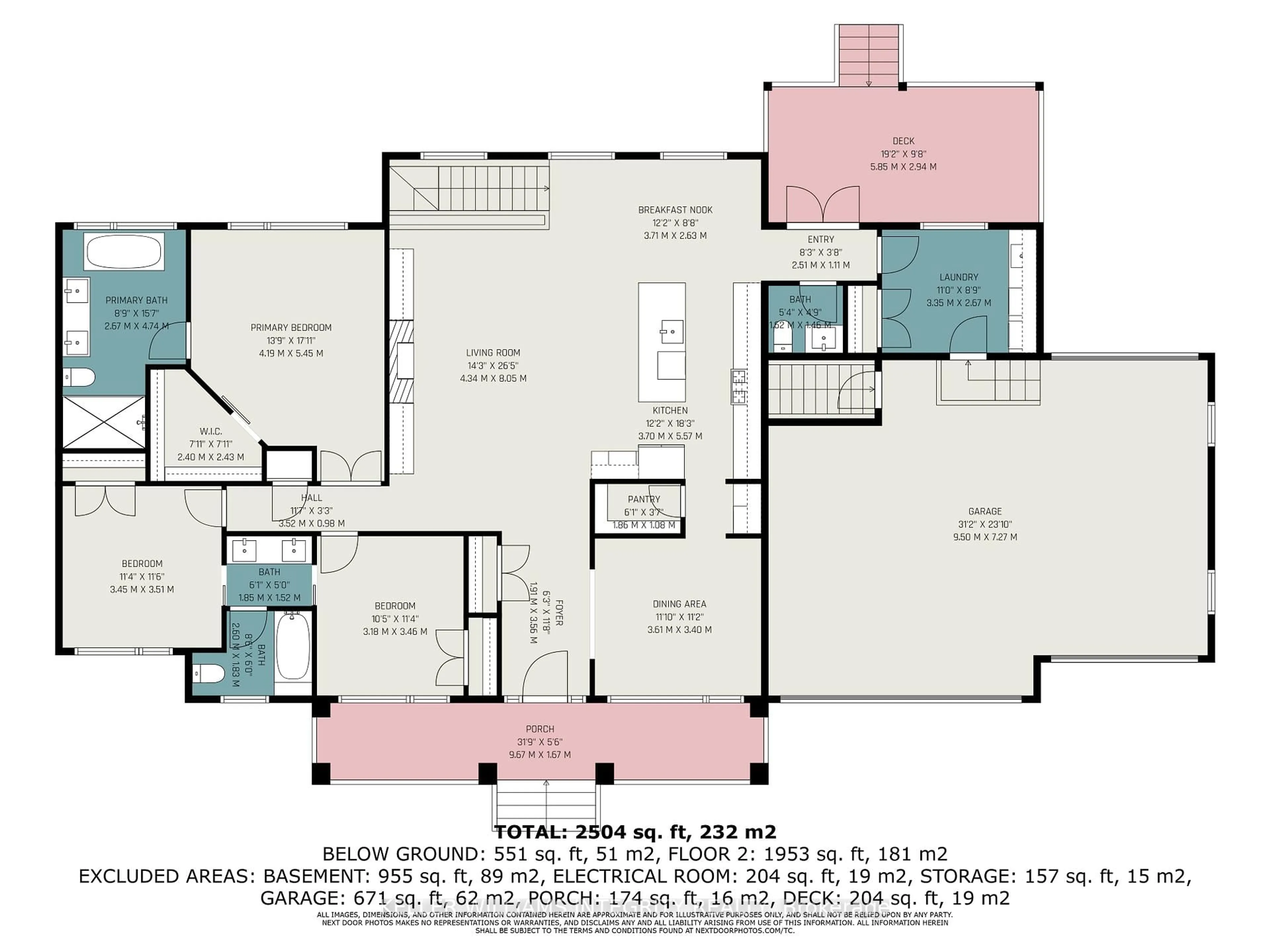 Floor plan for 308 Autumn Meadow Way, Manotick Ontario K2A 2T0