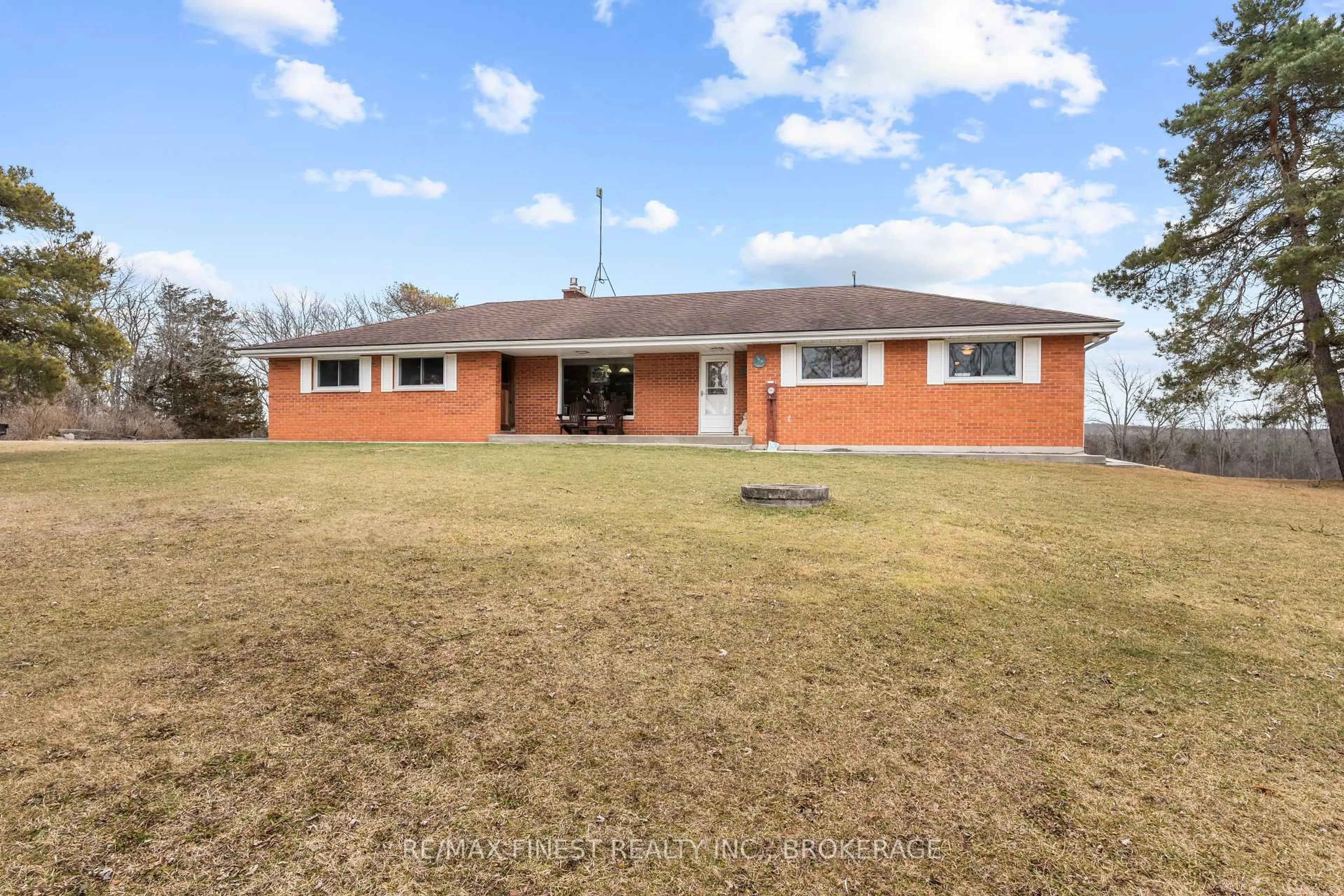 A pic from outside/outdoor area/front of a property/back of a property/a pic from drone, street for 2904 County Road 15 N/A, Prince Edward County Ontario K0K 2T0