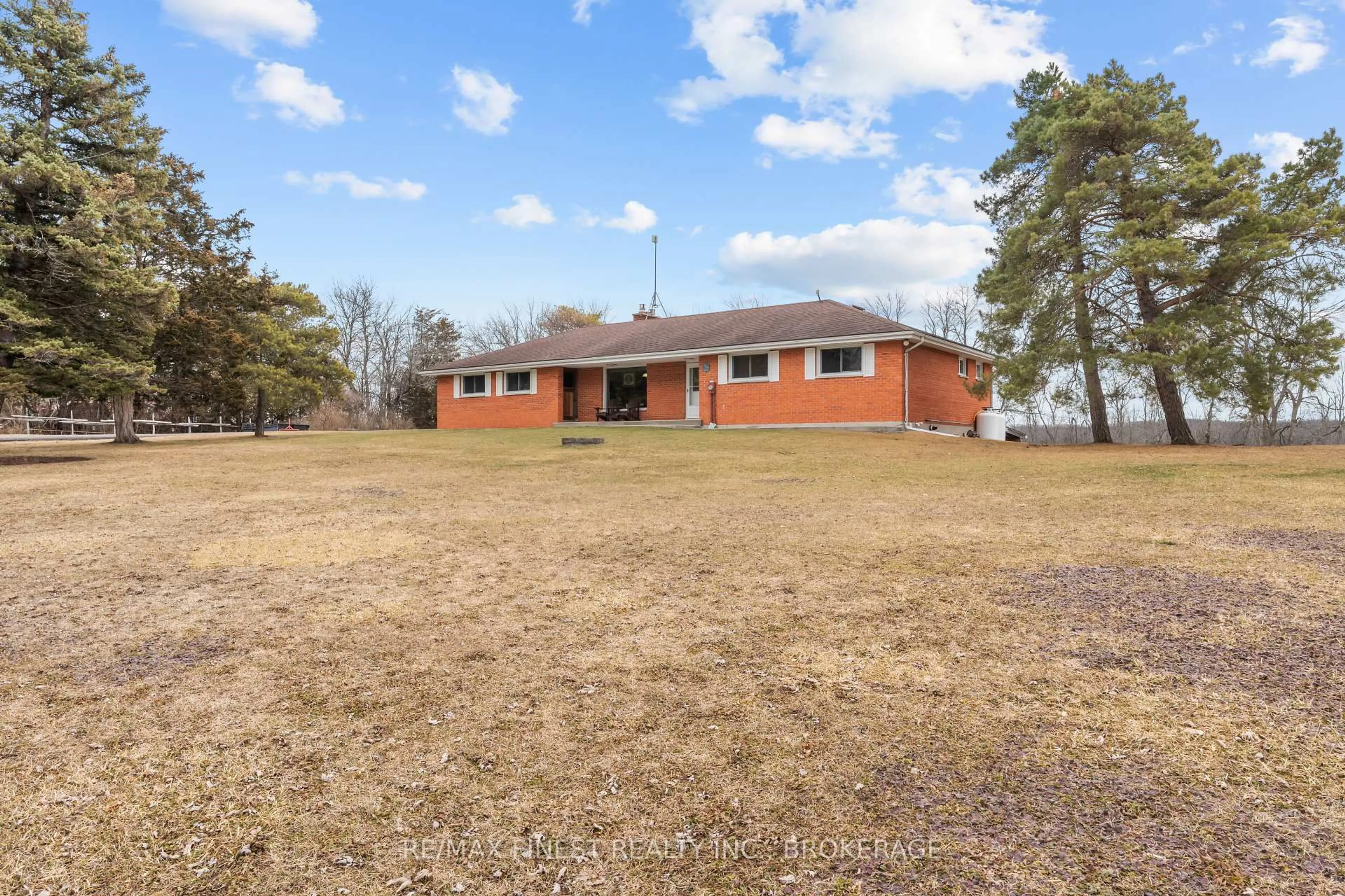 A pic from outside/outdoor area/front of a property/back of a property/a pic from drone, building for 2904 County Road 15 N/A, Prince Edward County Ontario K0K 2T0