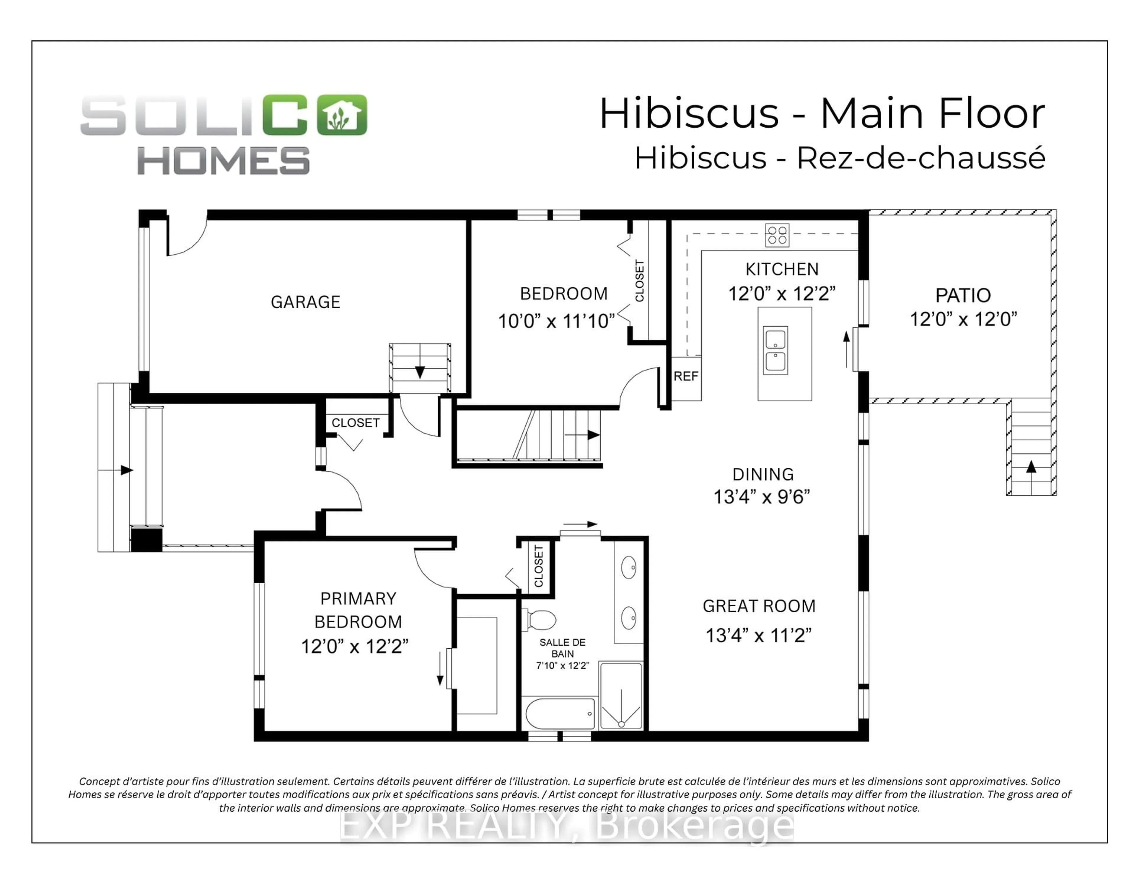 Floor plan for 509 BARRAGE St, Casselman Ontario K0A 1M0