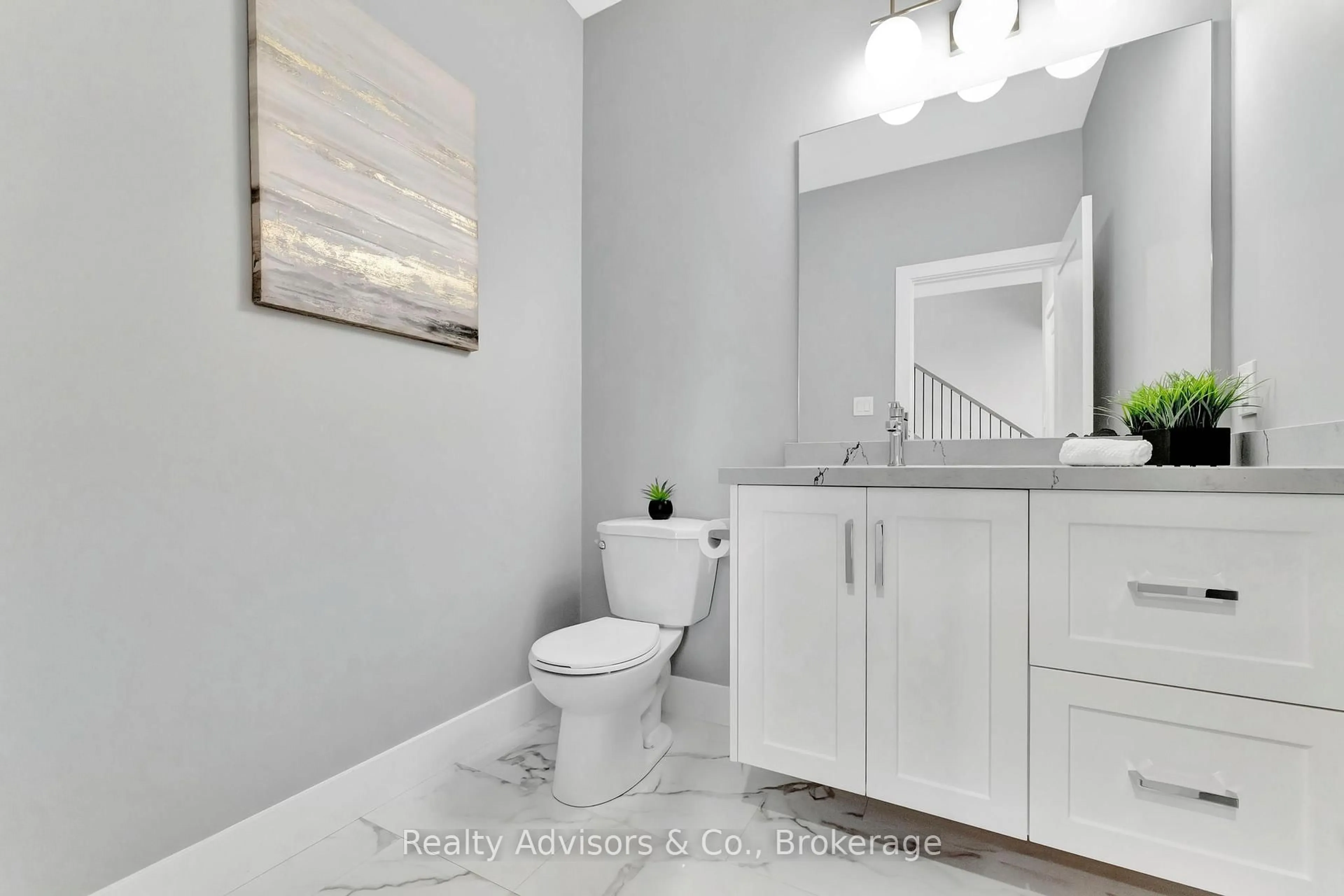 Contemporary bathroom, ceramic/tile floor for 56282 Heritage Line, Bayham Ontario N0J 1Y0